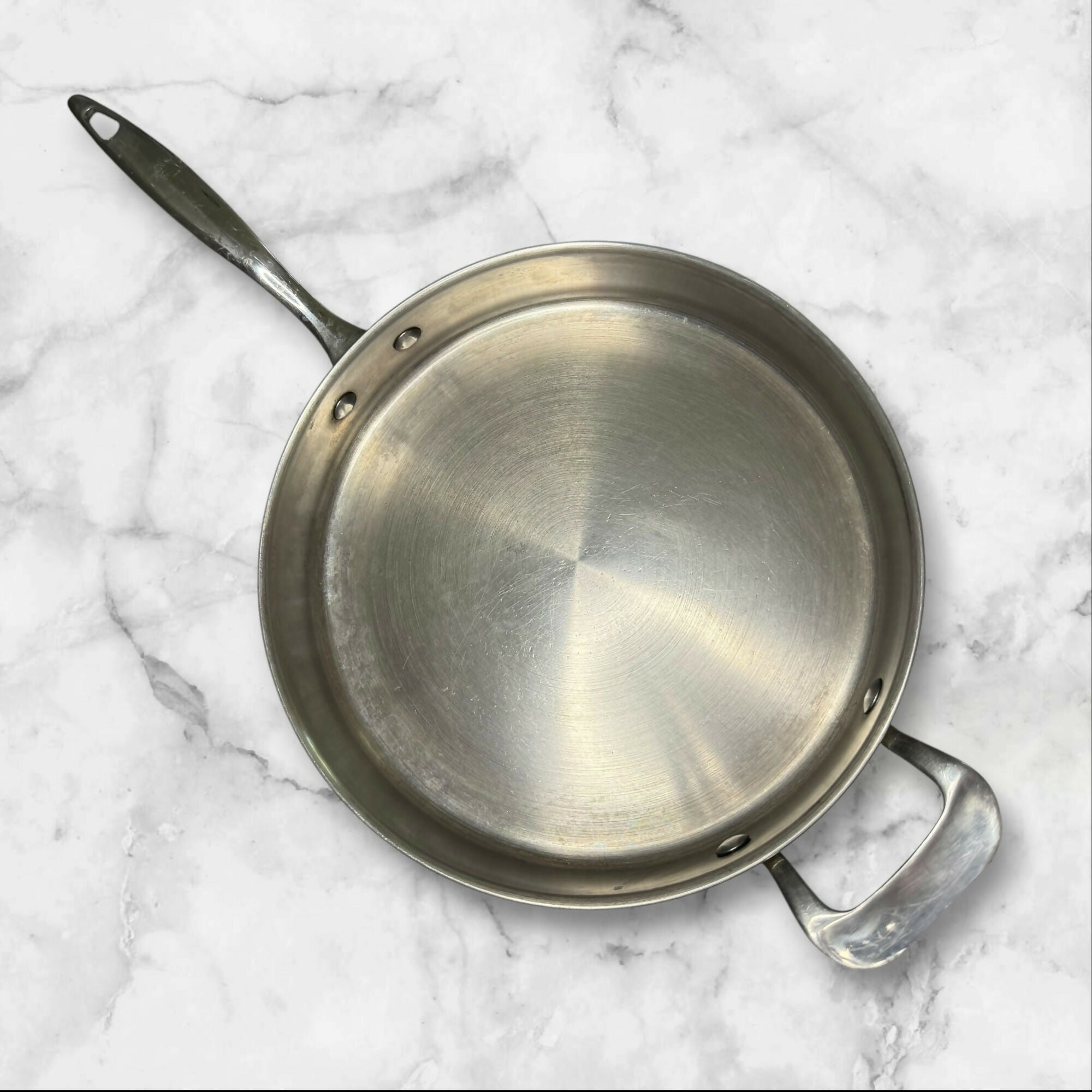 Revere Copper Clad Stainless Steel Sauté Pan | 12 Inch | Good Used Condition