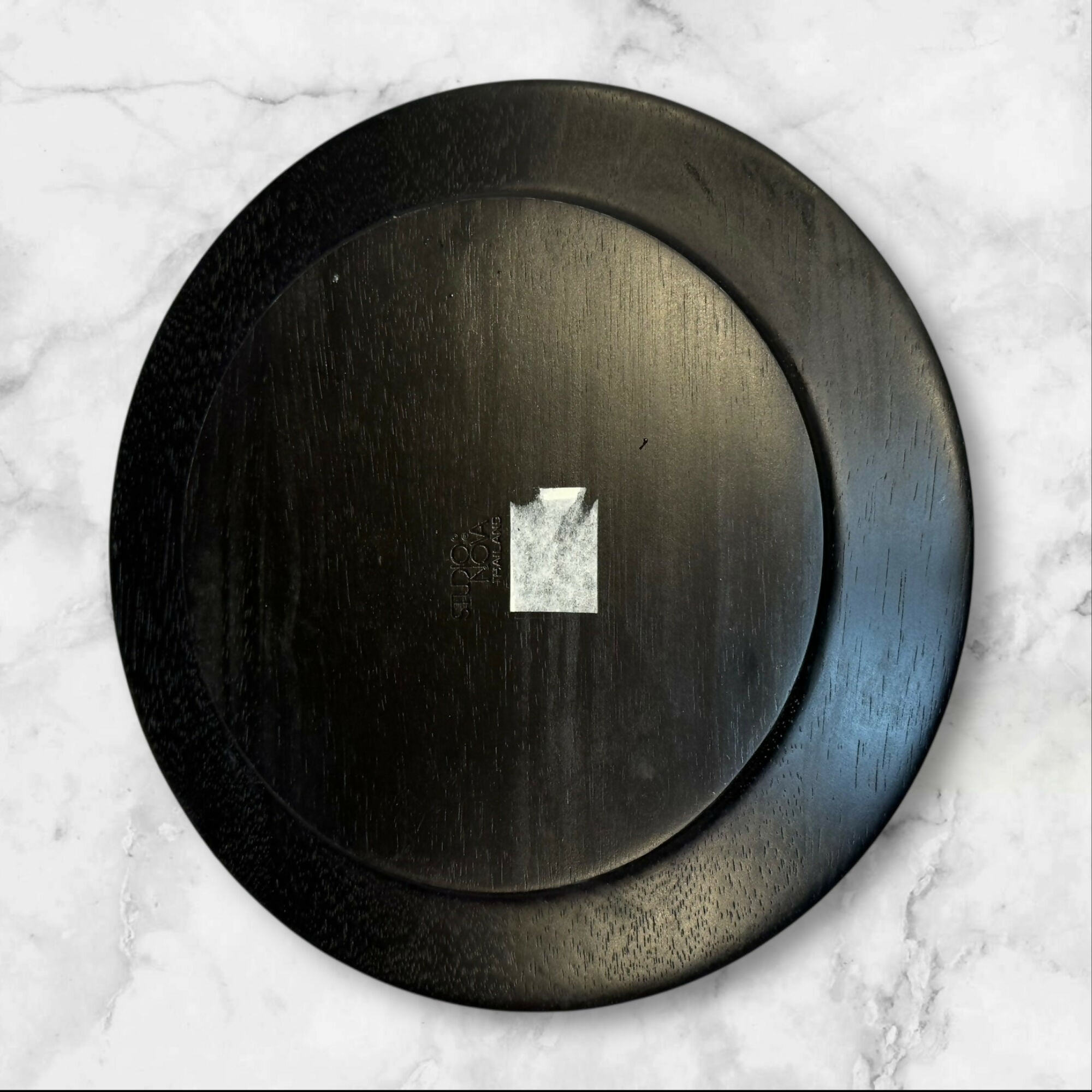 Studio Nova Wooden Charger Plates | Set of 6 | 12” Round | Great Condition