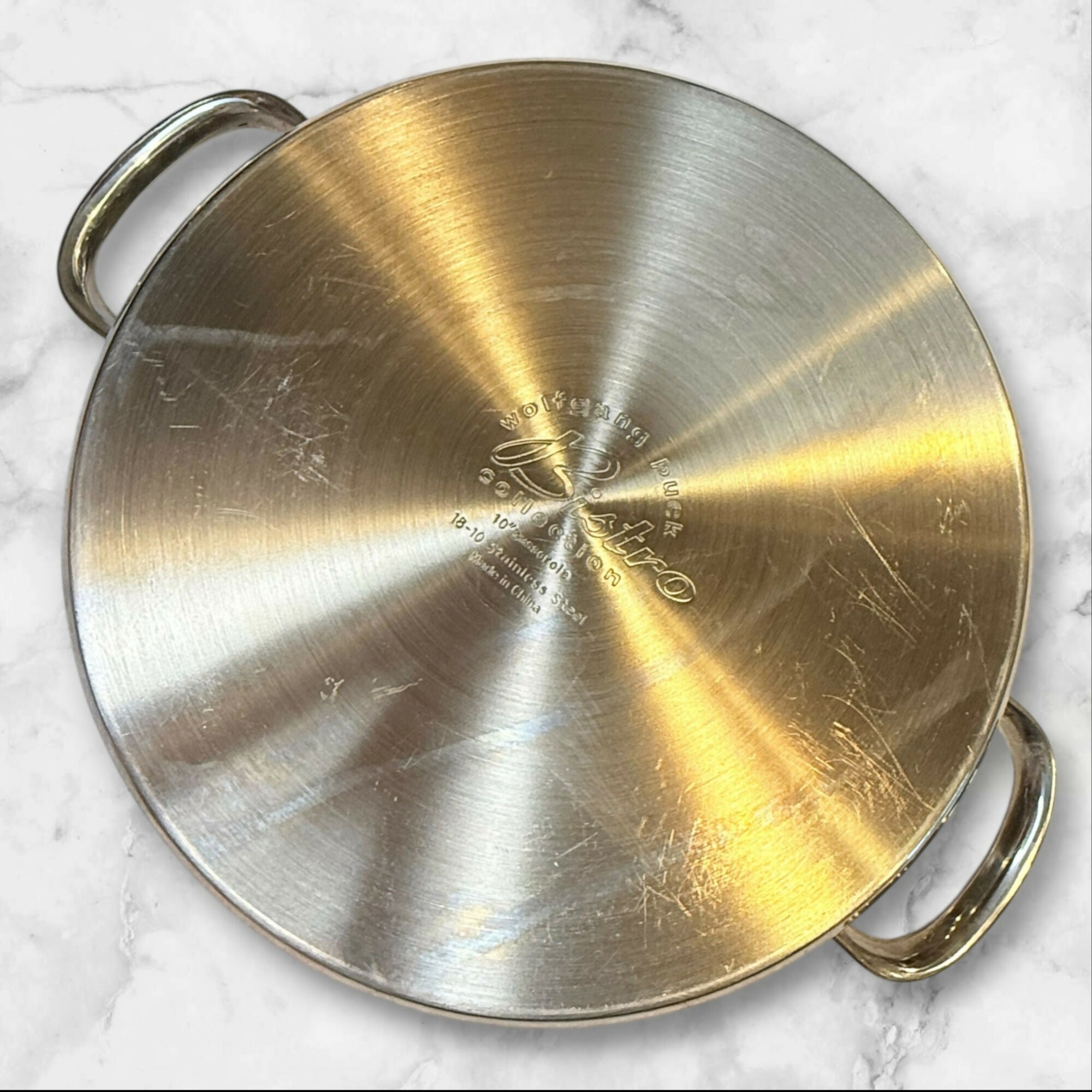Wolfgang Puck Bistro Collection 10” Stainless Casserole Pan | Great Condition
