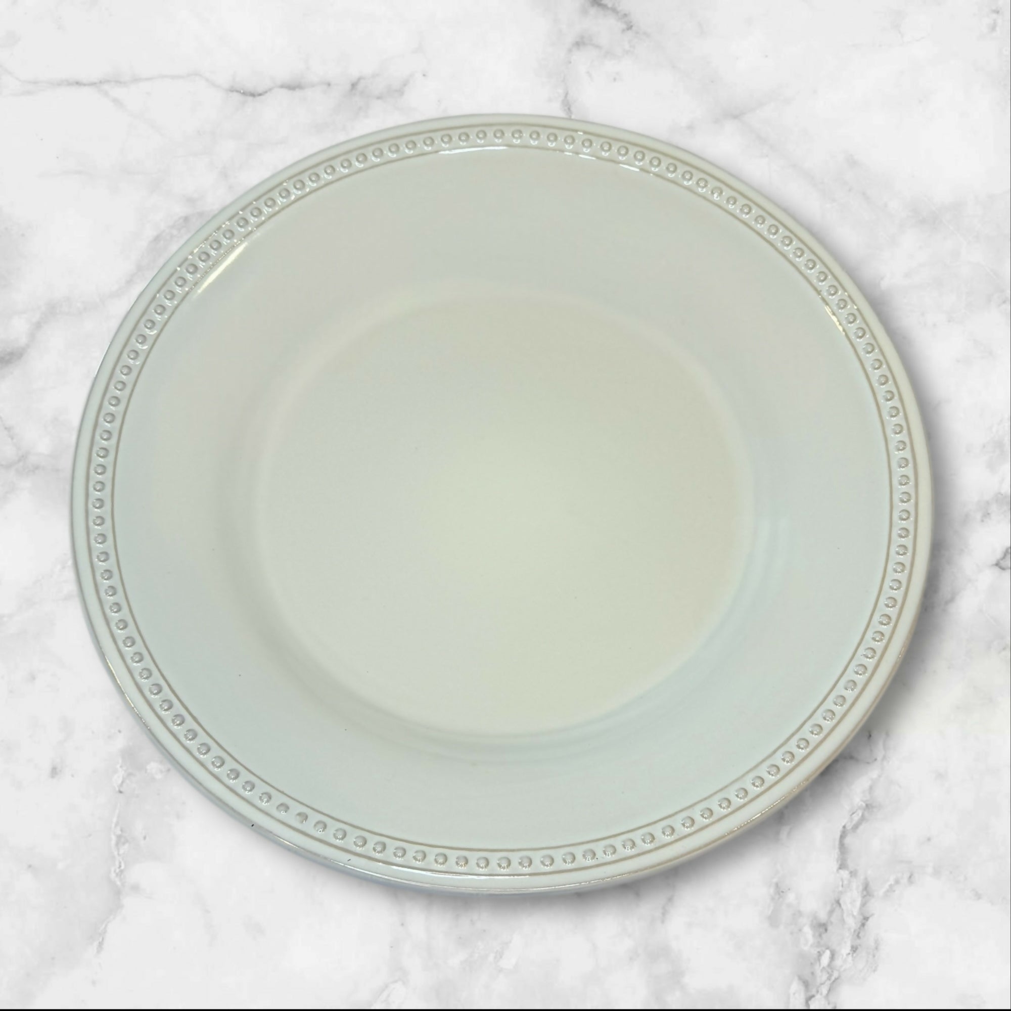 Pier 1 Spice Route White Dinner Plates | Set of 6 | Excellent Condition