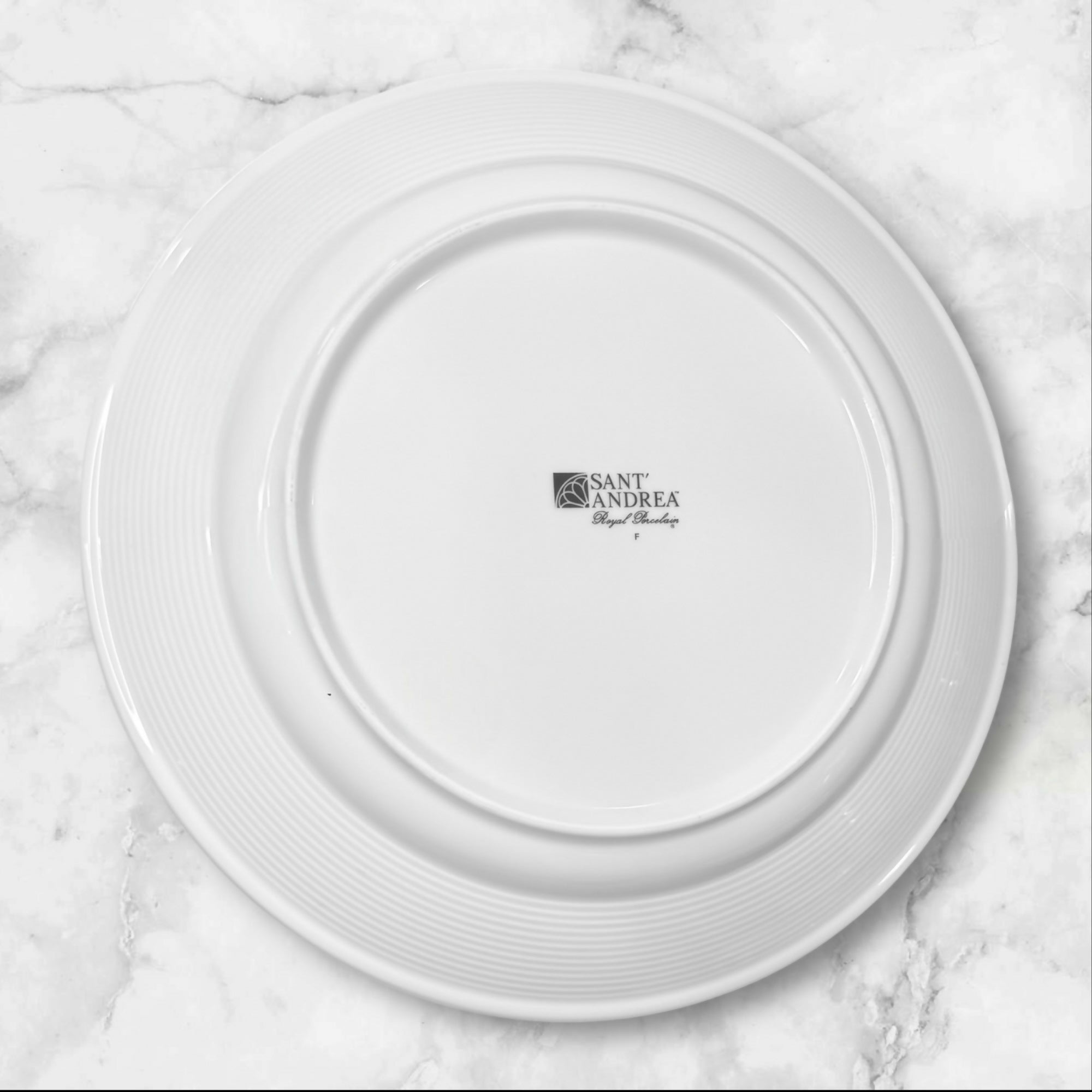 Sant’ Andrea Royal Porcelain Dinner Plates | Set of 4 | Excellent Condition