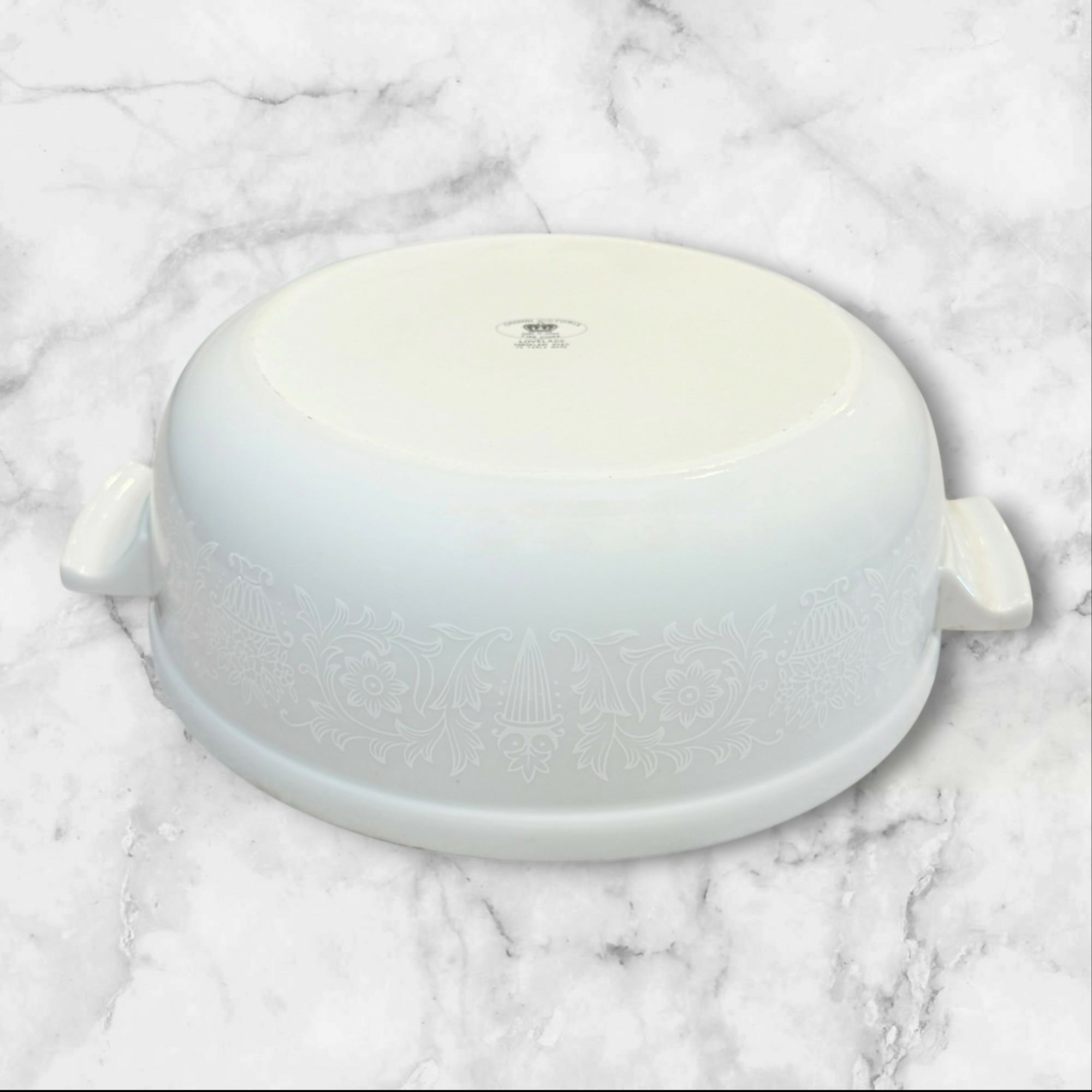 Crown Victoria Lovelace 2 Qt Covered Casserole Japan | Gently Used