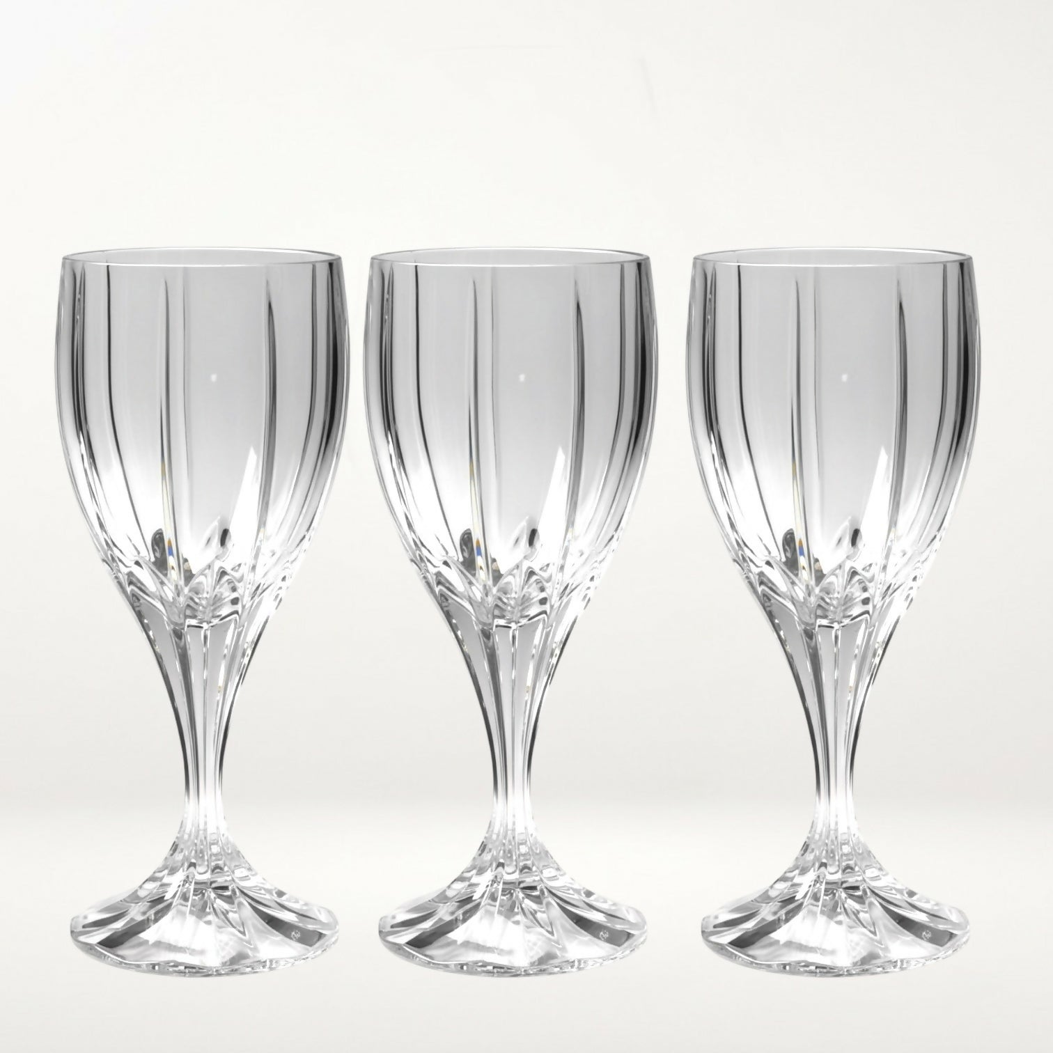 Mikasa Berkeley Water Goblets | Set of 3 | Excellent Condition