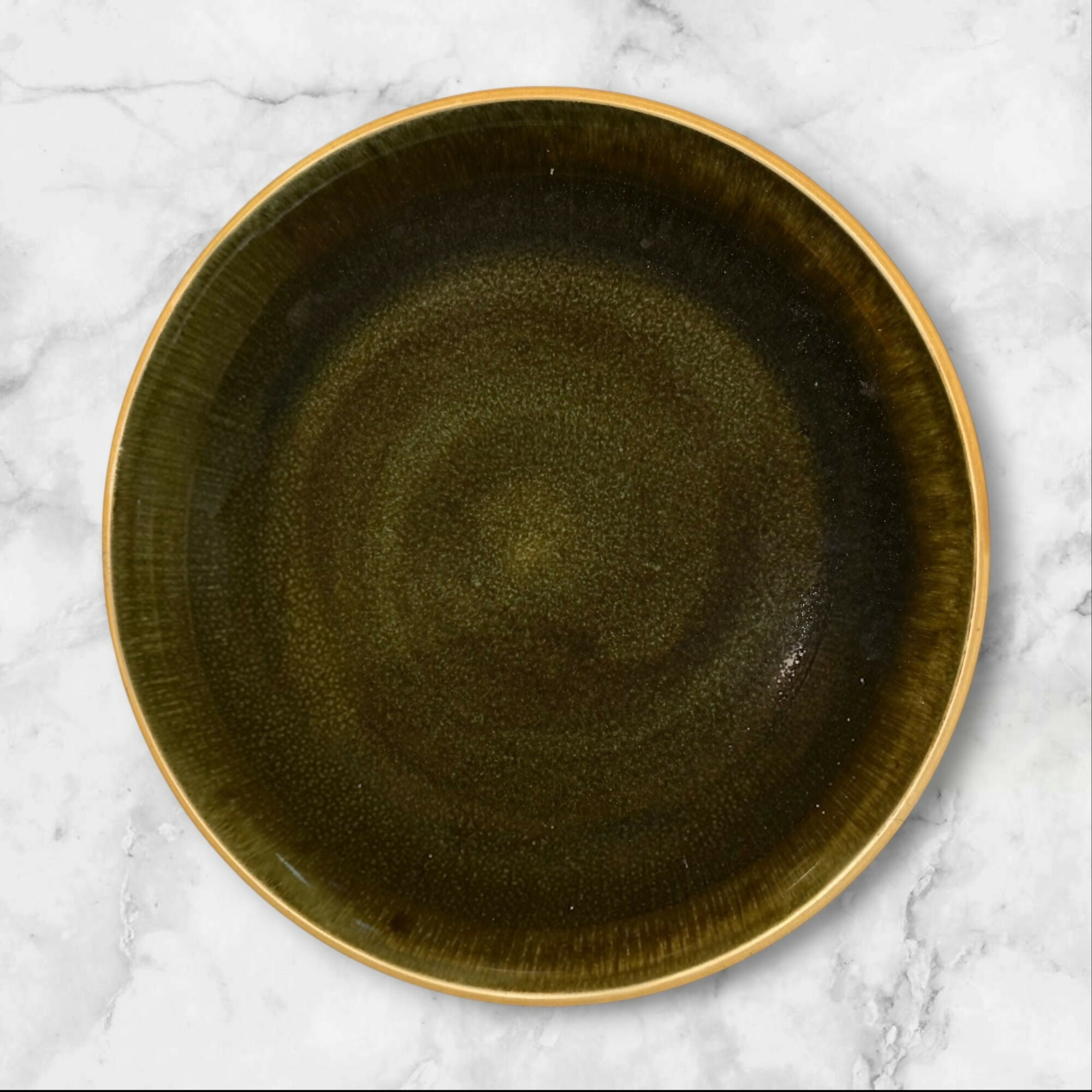 Sango Flair Ebony Dinner Plates Set of 4 | Vintage Stoneware | Good Condition