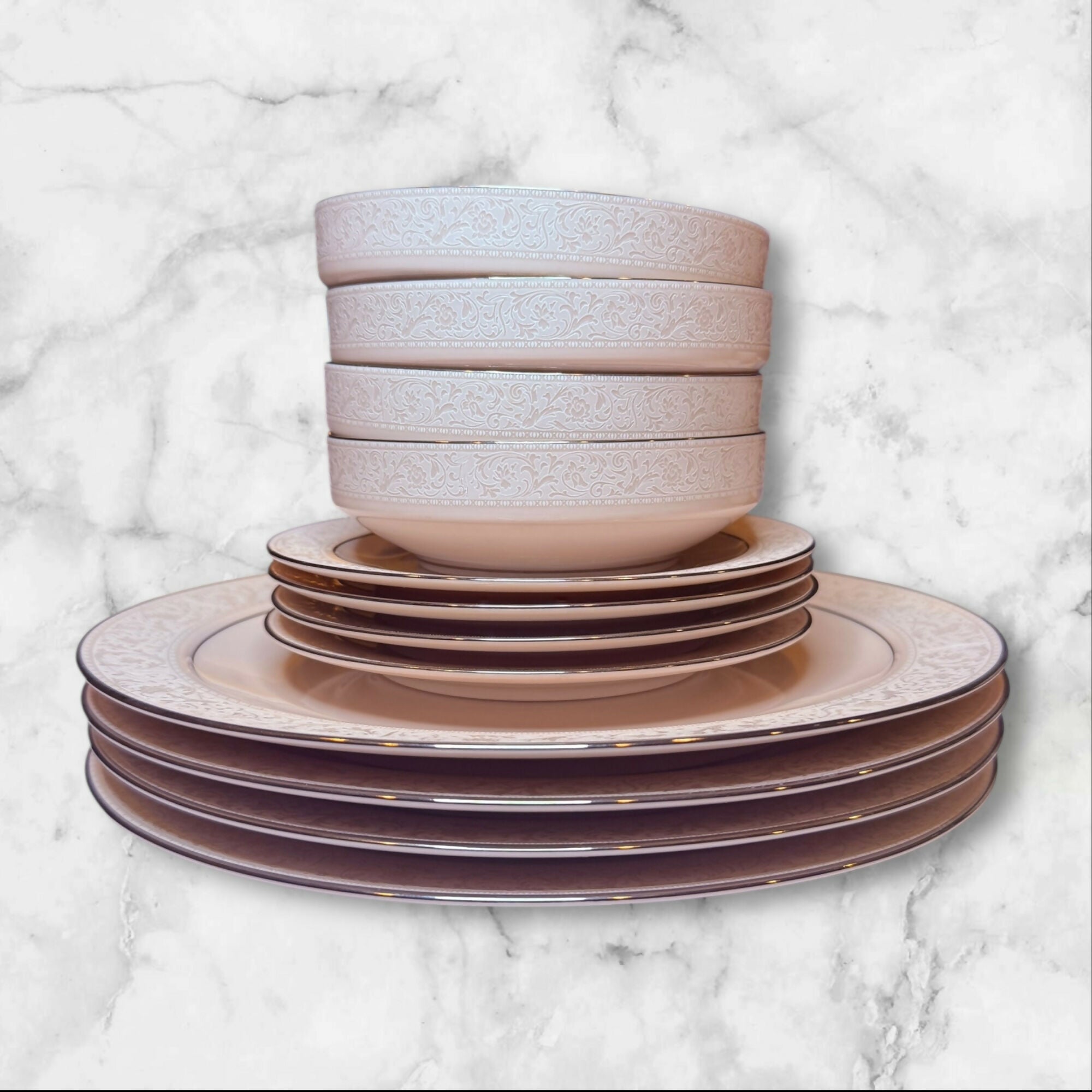 Noritake Always Service for 4 Dinnerware Set | 16 Piece Set | Excellent Condition