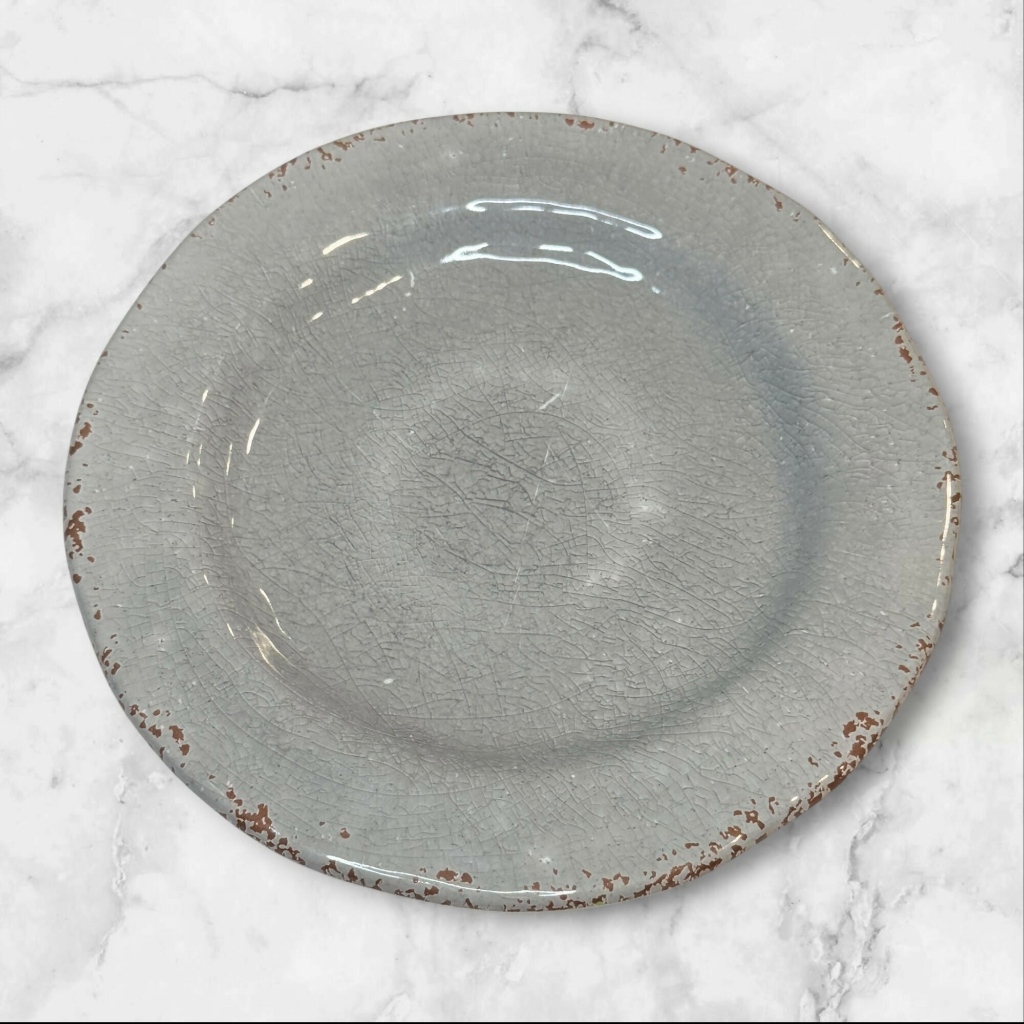 Pier 1 Carmelo Melamine Salad Plates | Set of 4 | Fair Condition