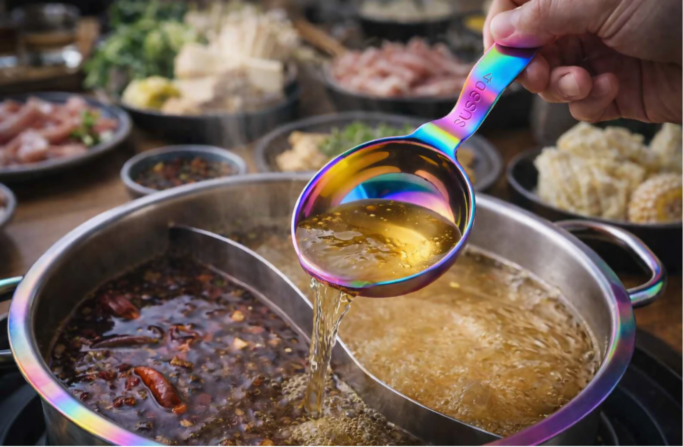Anygleam Pink Rainbow Stainless Steel Sauce Dish Set – 2 Pcs Mini Tray Dipping Bowls for Kitchen