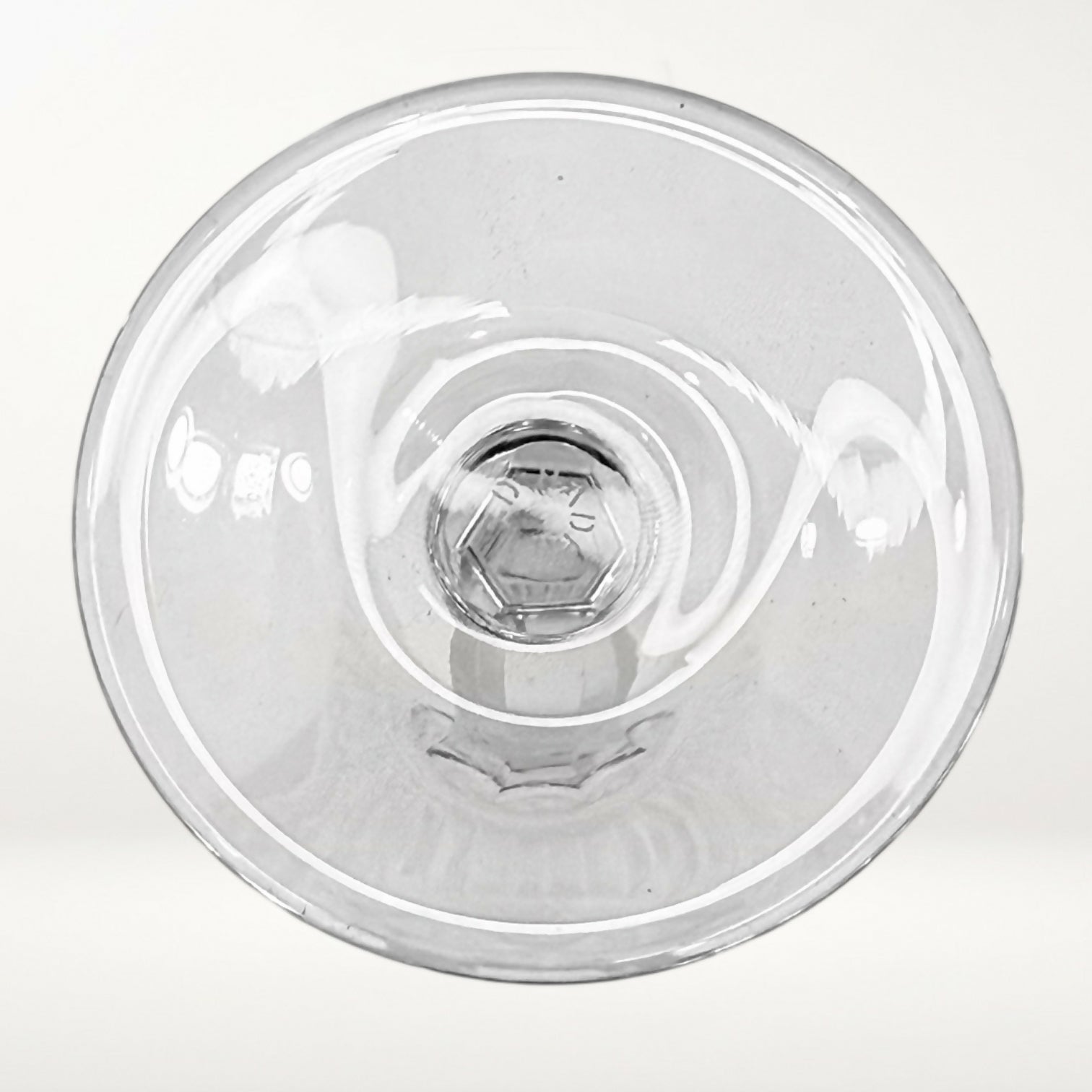 Hadeland Crystal Wine Glass | Cut Stemware | Excellent Condition
