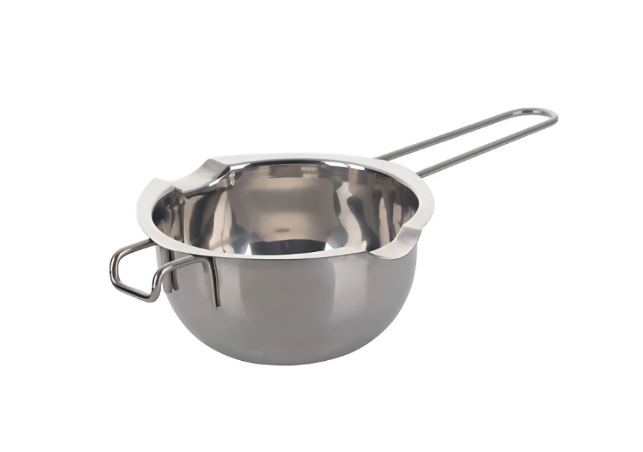 Anygleam Melting Pot 1Pc Silver Chocolate Melt Cookware Kitchen Heating Container Milk Bowl Baking Tool Kitchenware