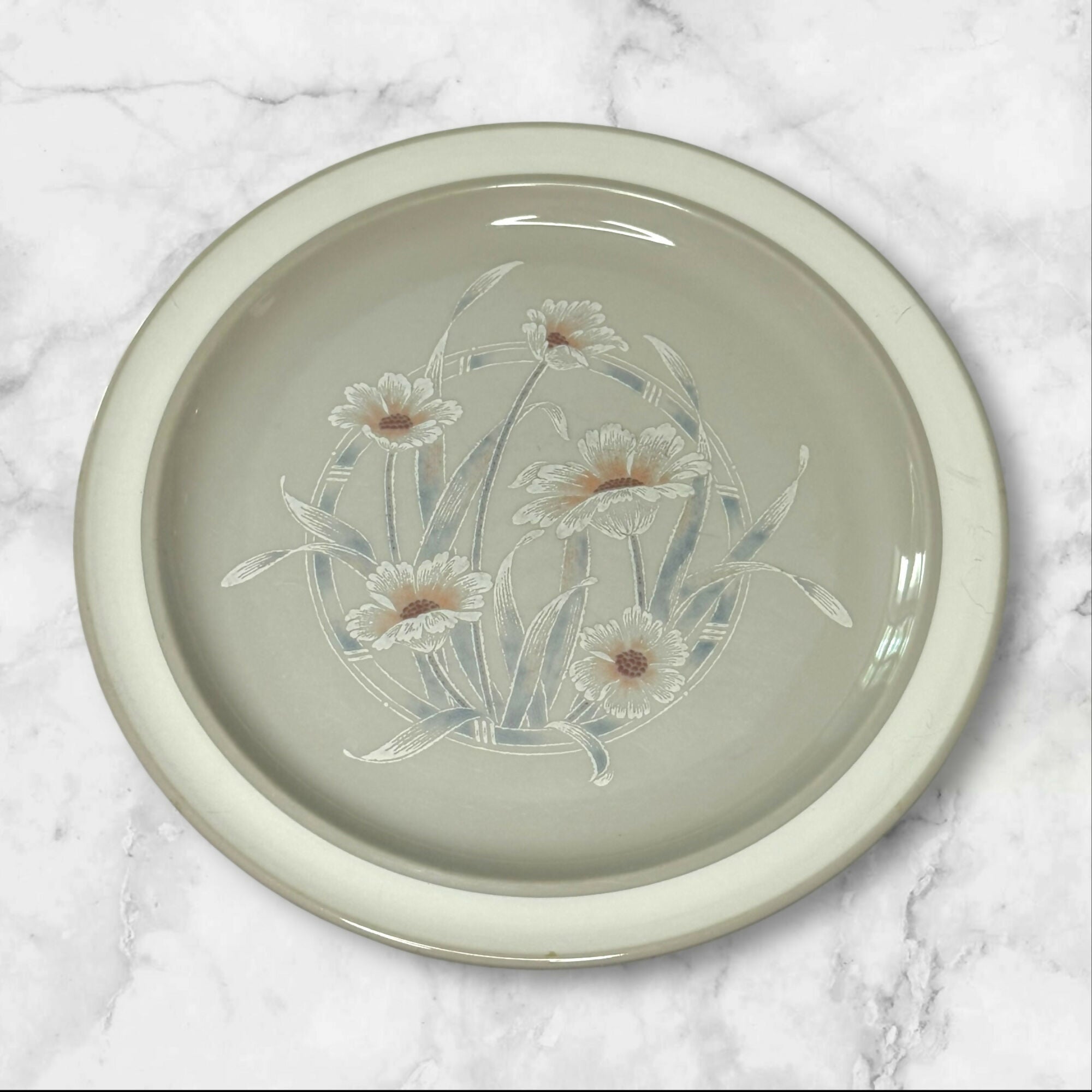 Noritake Ice Flower Stoneware Dinner & Salad Plates | Set of 10 | Great Condition