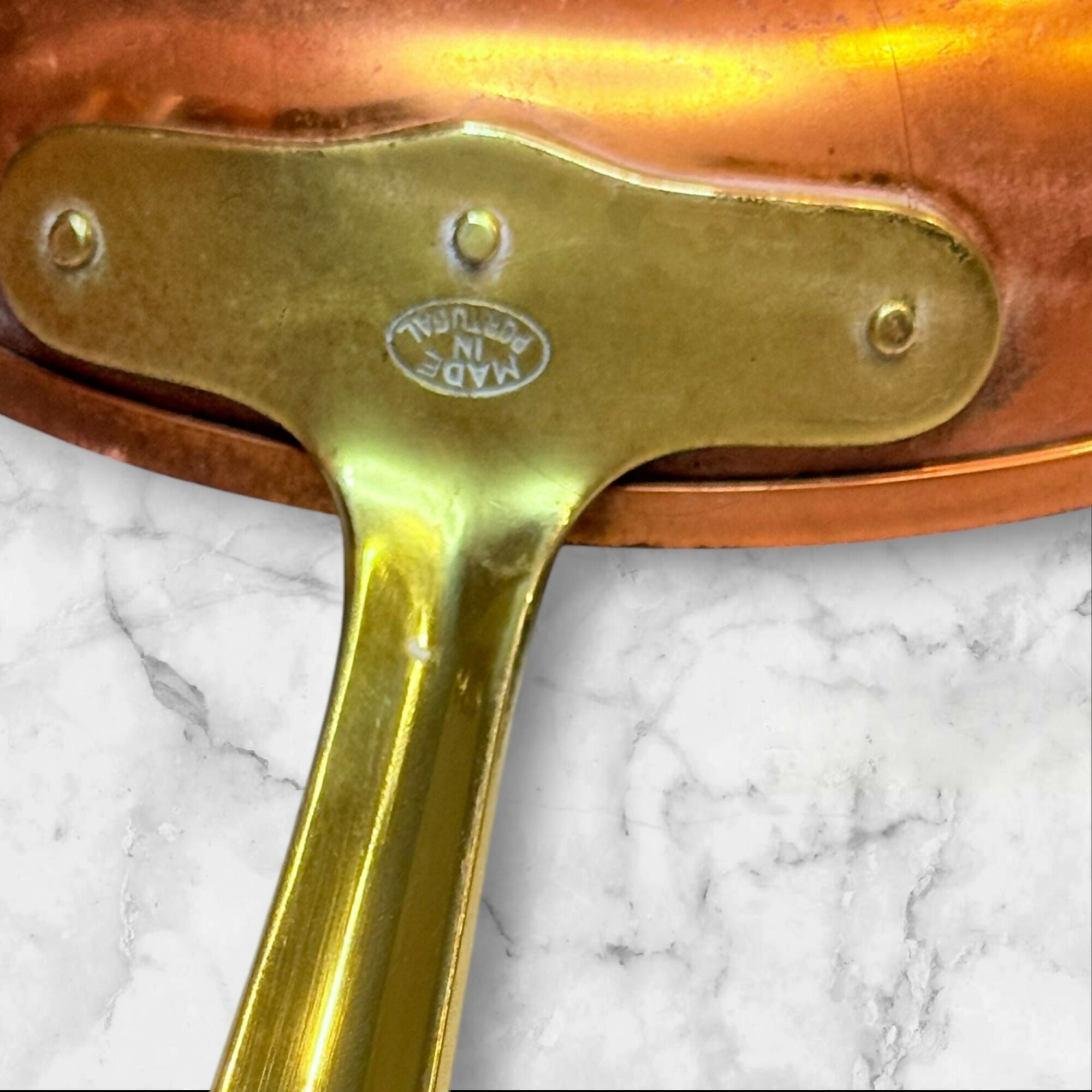 Made In Portugal Copper Fry Pans | Set of 2 | Good Used Condition