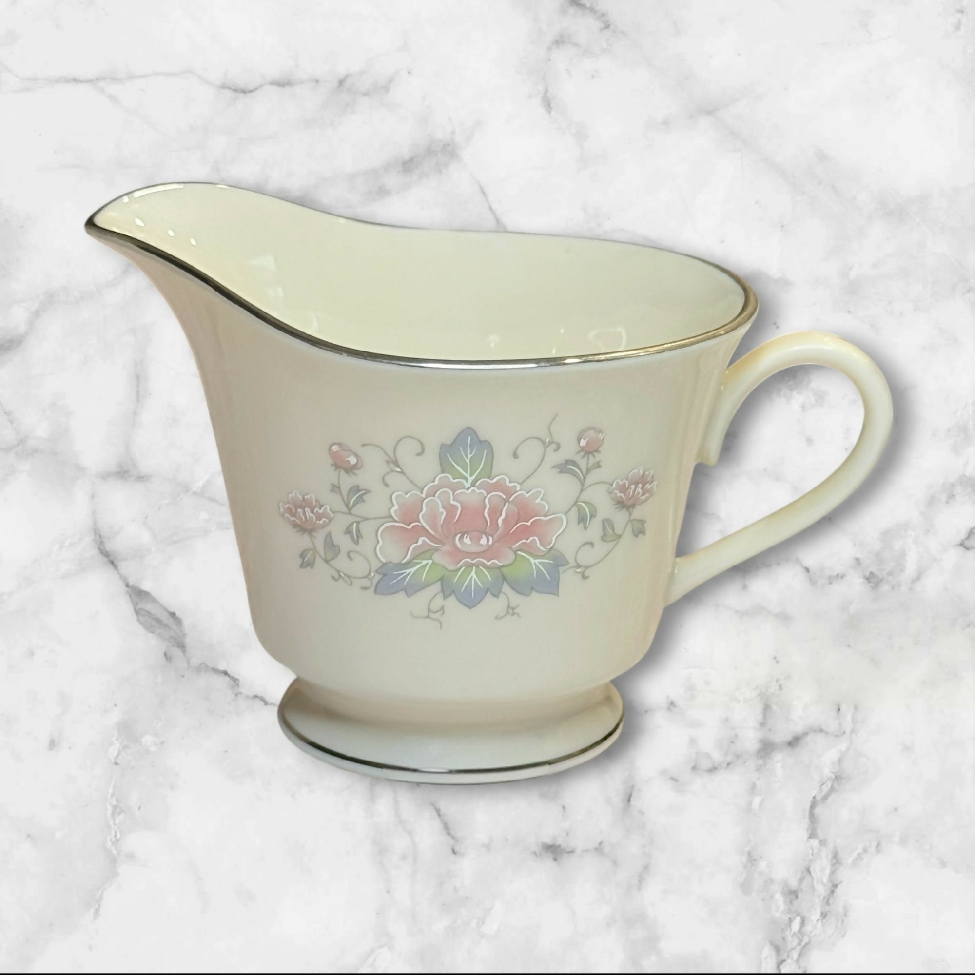 Lenox Charleston Creamer & Covered Sugar Bowl Set | Excellent Condition