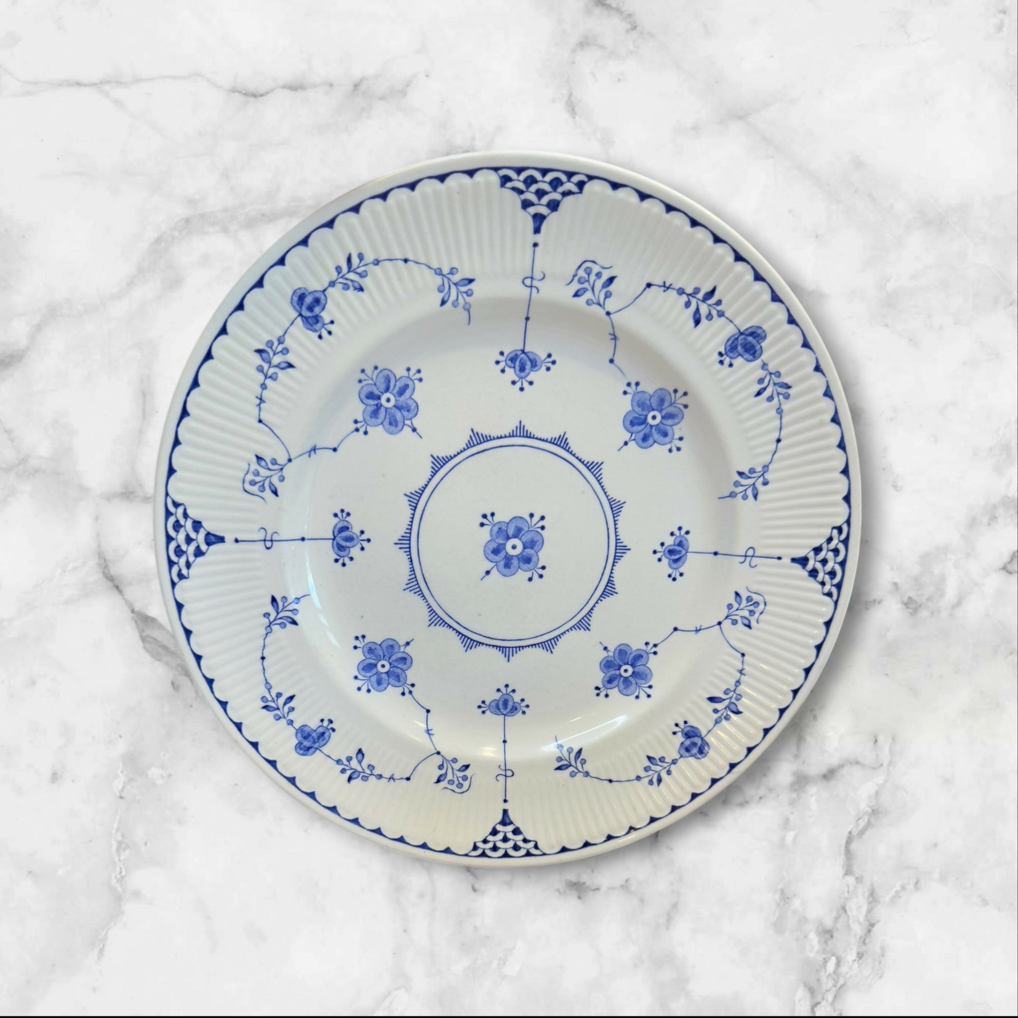 Franciscan Denmark Blue Dinner Plates | Set of 4 | Good Condition