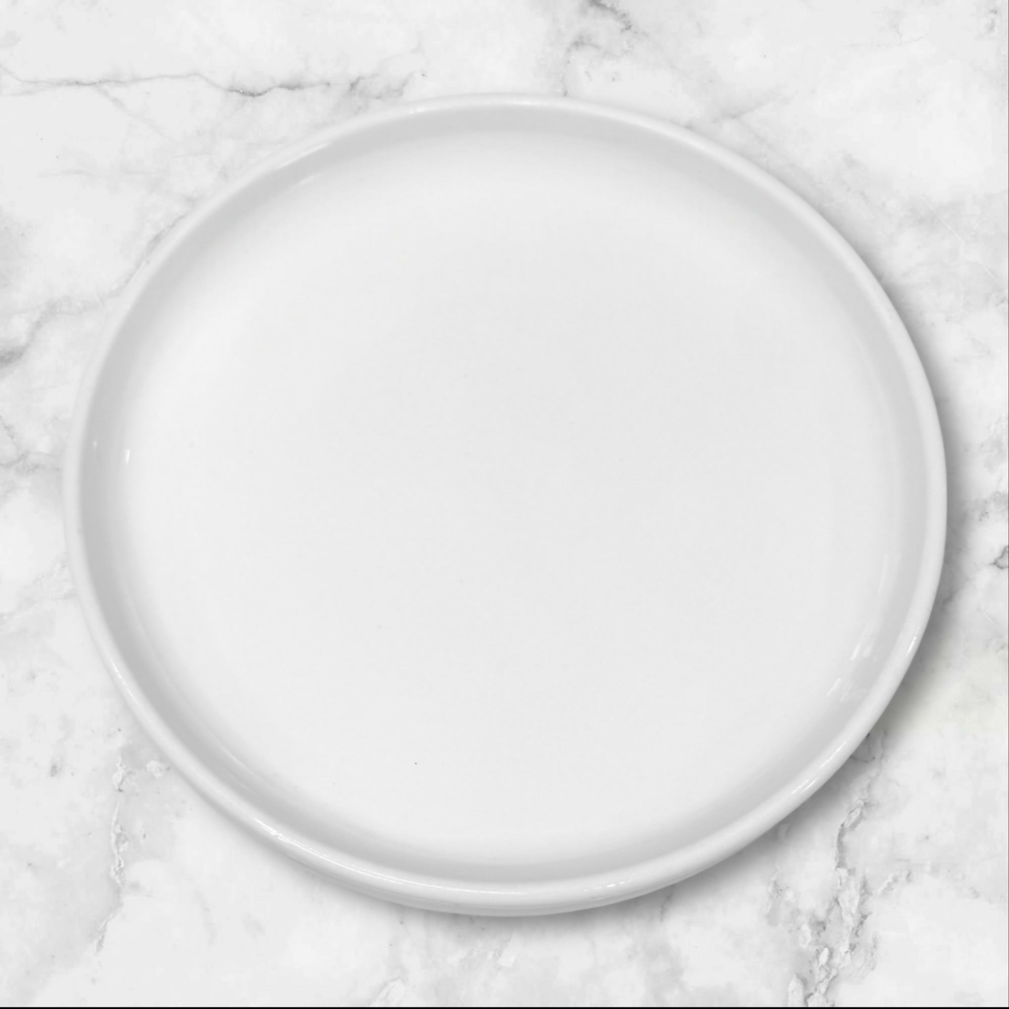 Crate & Barrel Culinary Arts Porcelain Salad Plates | Set of 2 | Great Condition