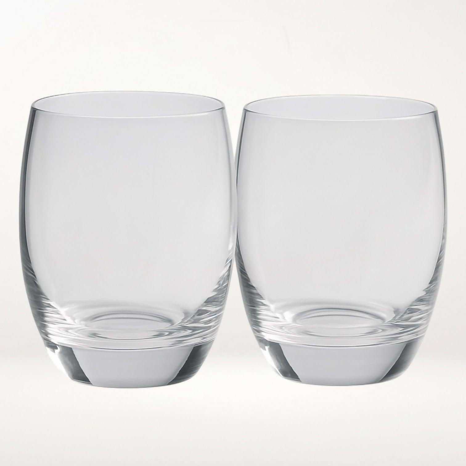 Luigi Bormioli Crescendo Double Old Fashioned Glasses | Set of 4 | Great Condition