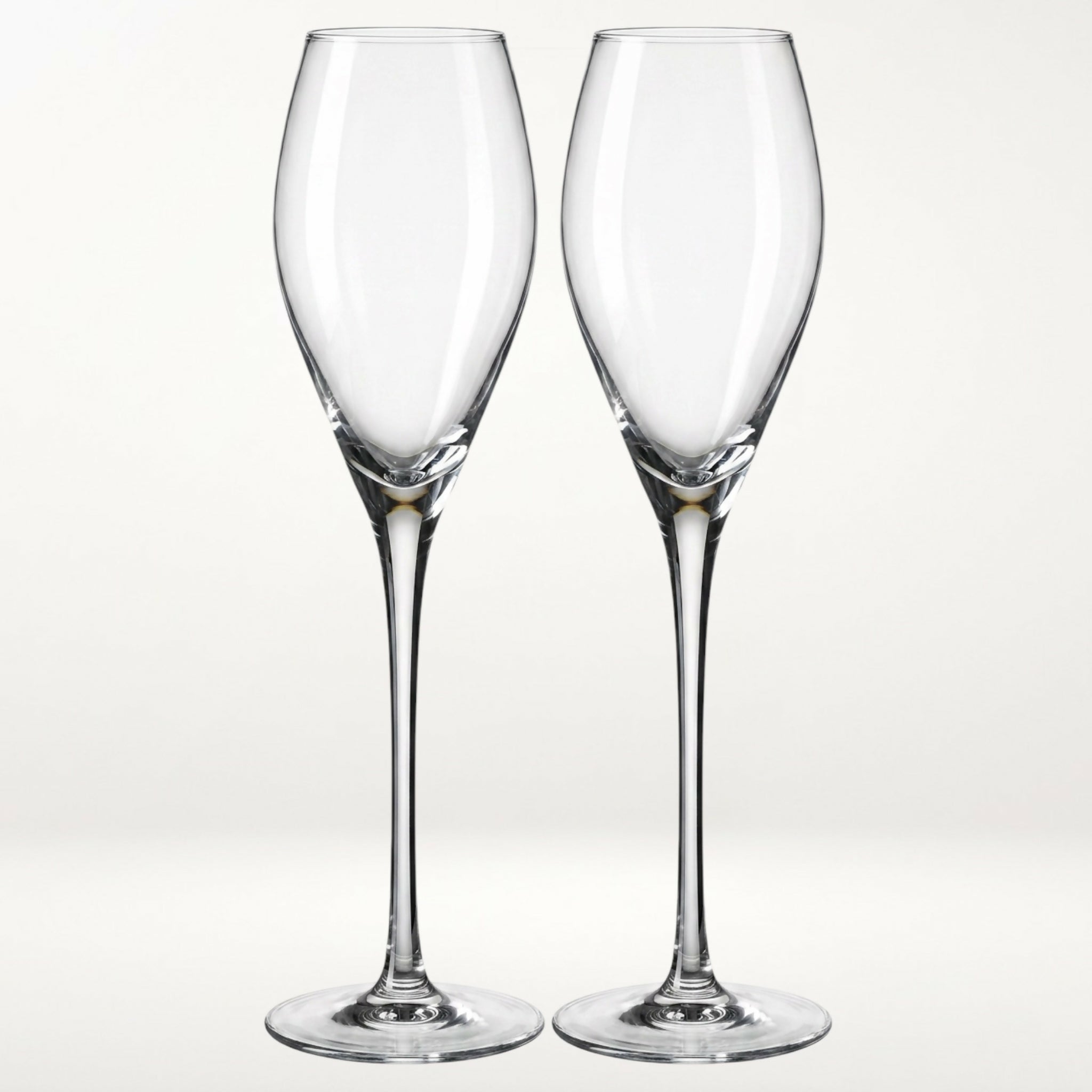 Lenox Sequoia Crystal Champagne Flutes | Set of 2 | Excellent Condition