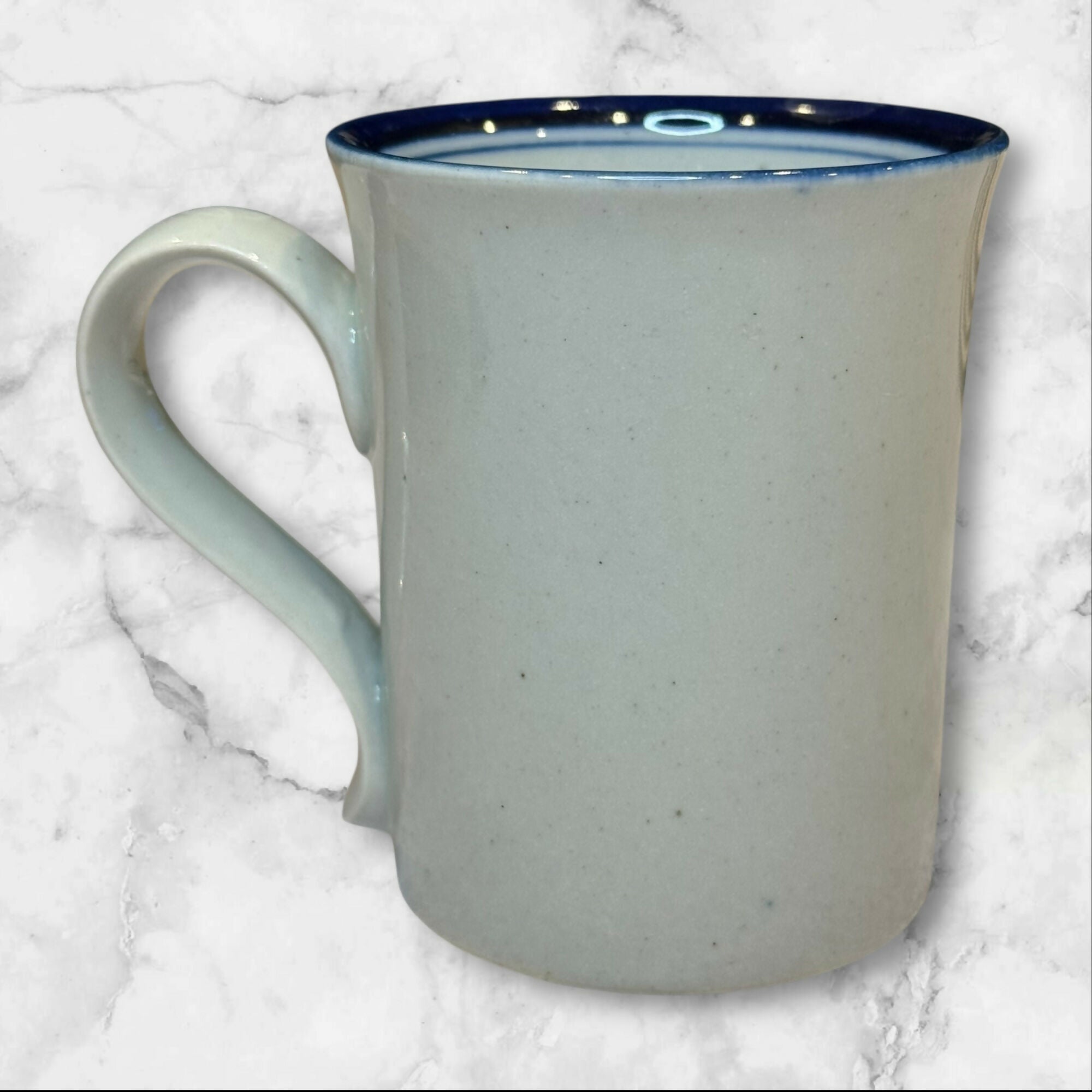 Dansk Blue Mist Stoneware Coffee Mugs | Set of 3 | Excellent Condition
