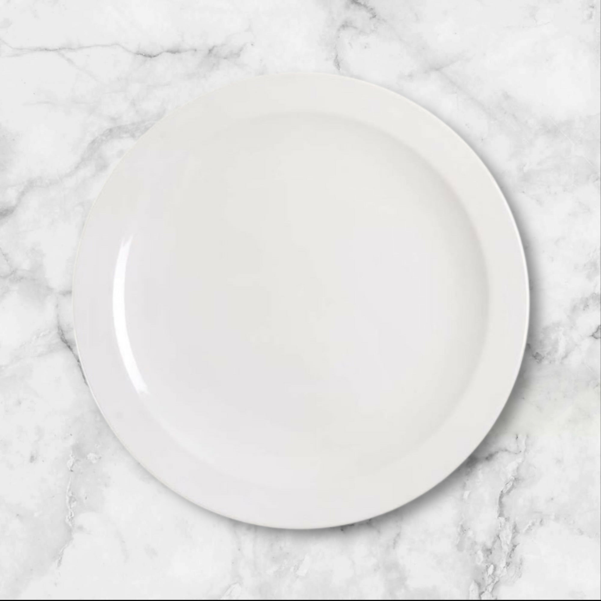 Corning Corelle White Narrow Rim Plates | Set of 7 | Gently Used