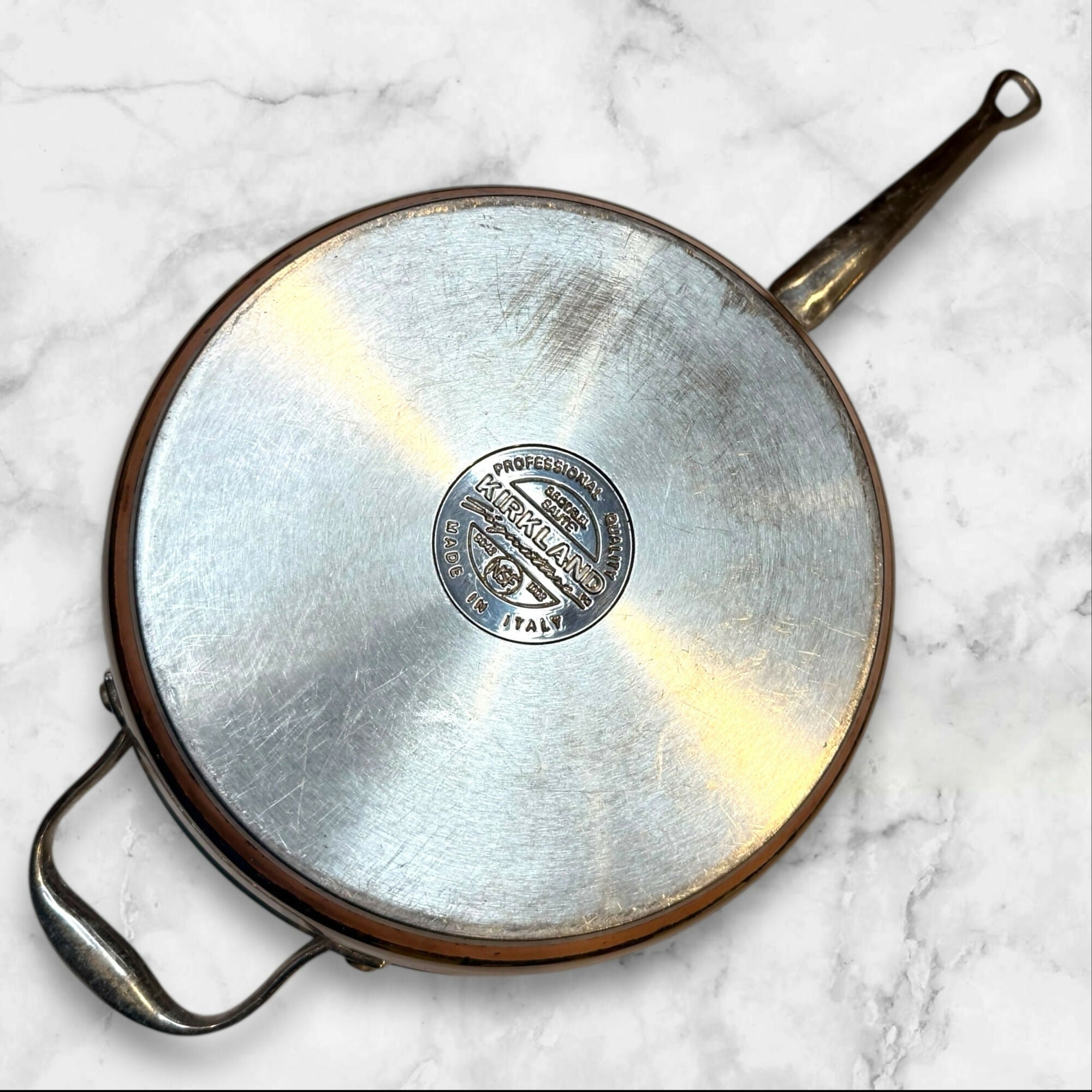 Kirkland Signature Italian Stainless Steel Sauté Pan 3.5 Qt | Good Condition