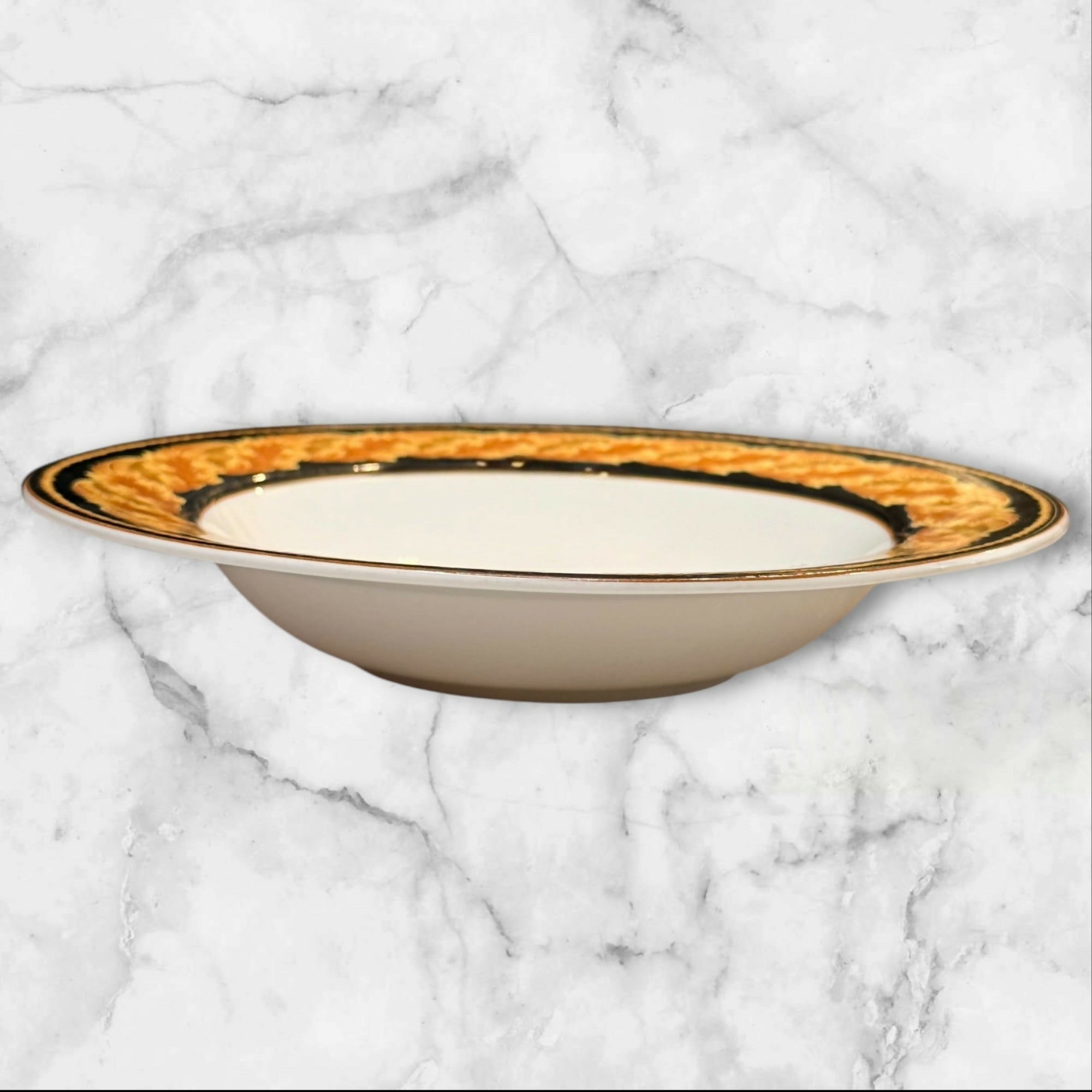 Victoria & Beale Renaissance Soup Bowls | Set of 4 | Elegant Porcelain