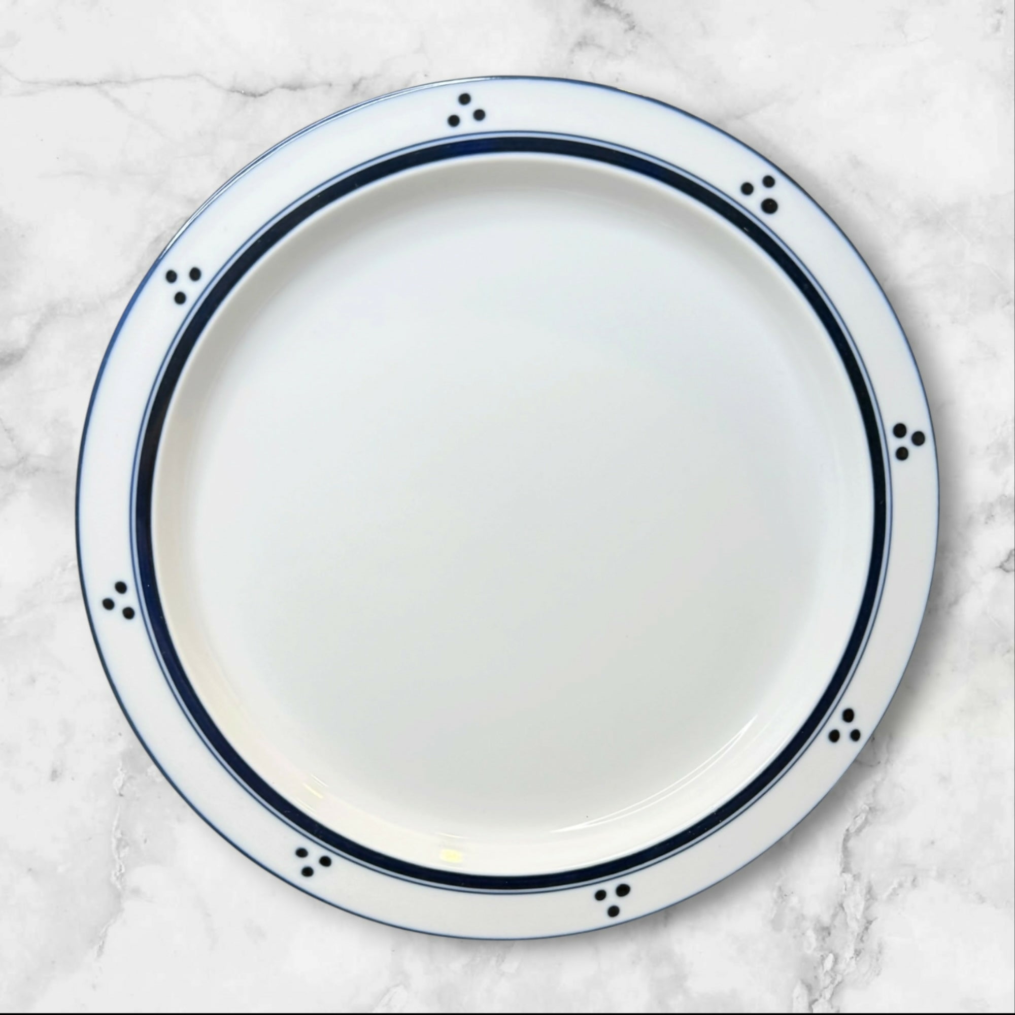 Dansk Fredriksborg Blue Salad Plates Set of 4 | Japan | Excellent Condition