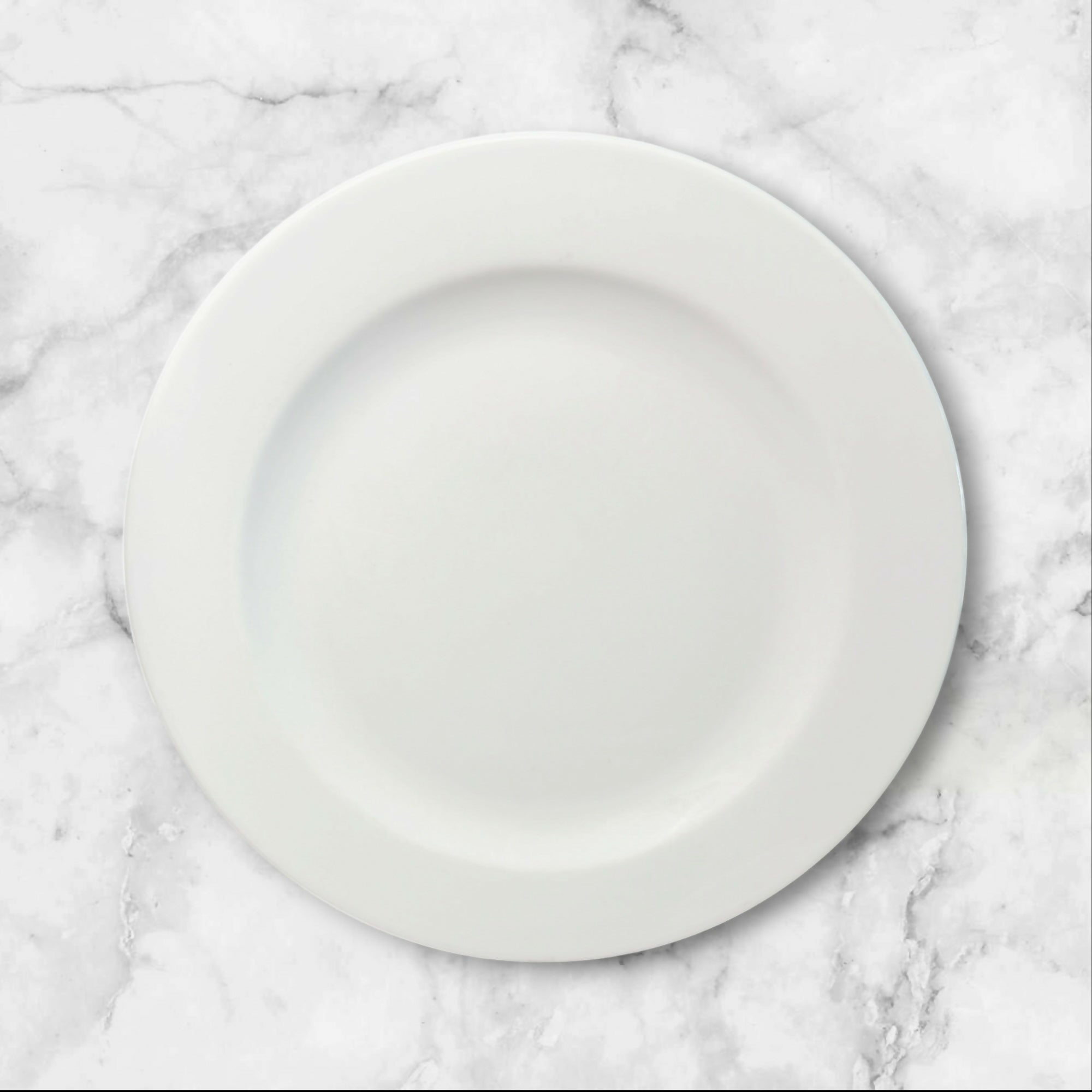 Williams Sonoma Bistro White Salad Plates | Set of 5 | Excellent Condition