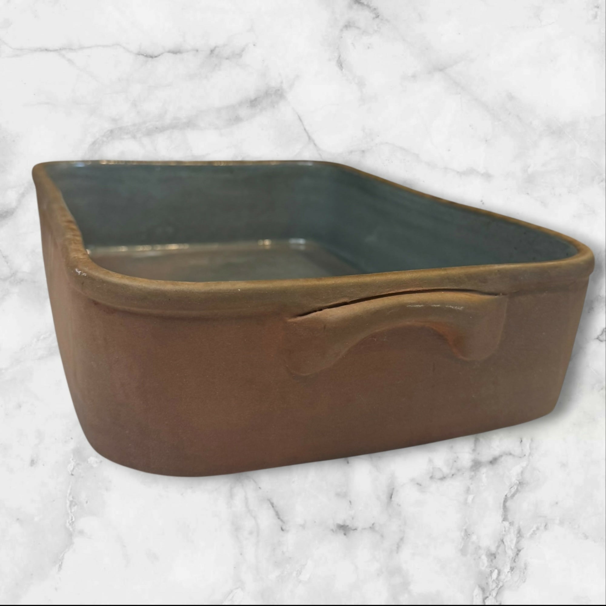 Crate & Barrel Napa Stoneware Baking Dish Gently Used
