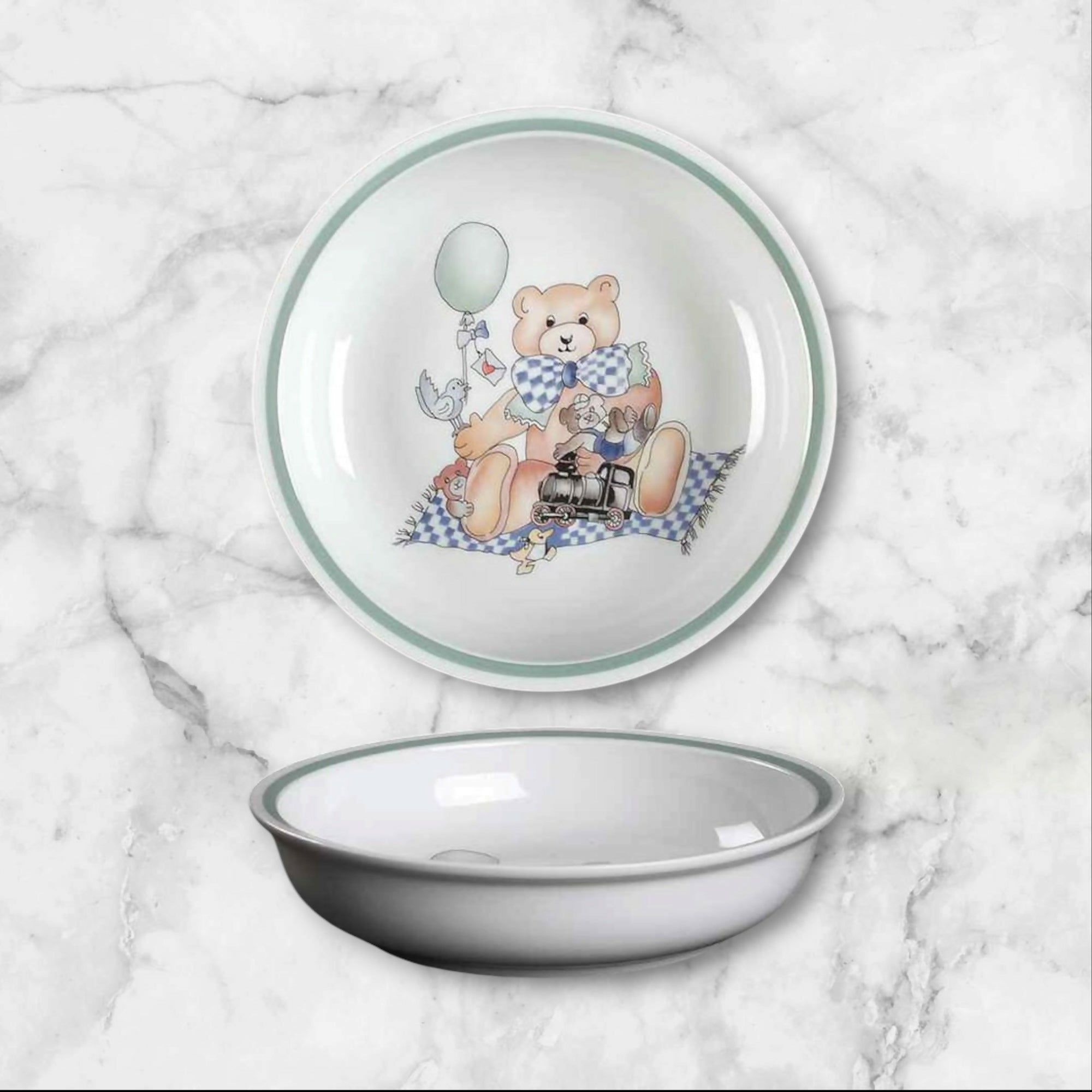 Villeroy & Boch Kiddie Set Switch Bowl & Plate | Set of 2 | Excellent Condition
