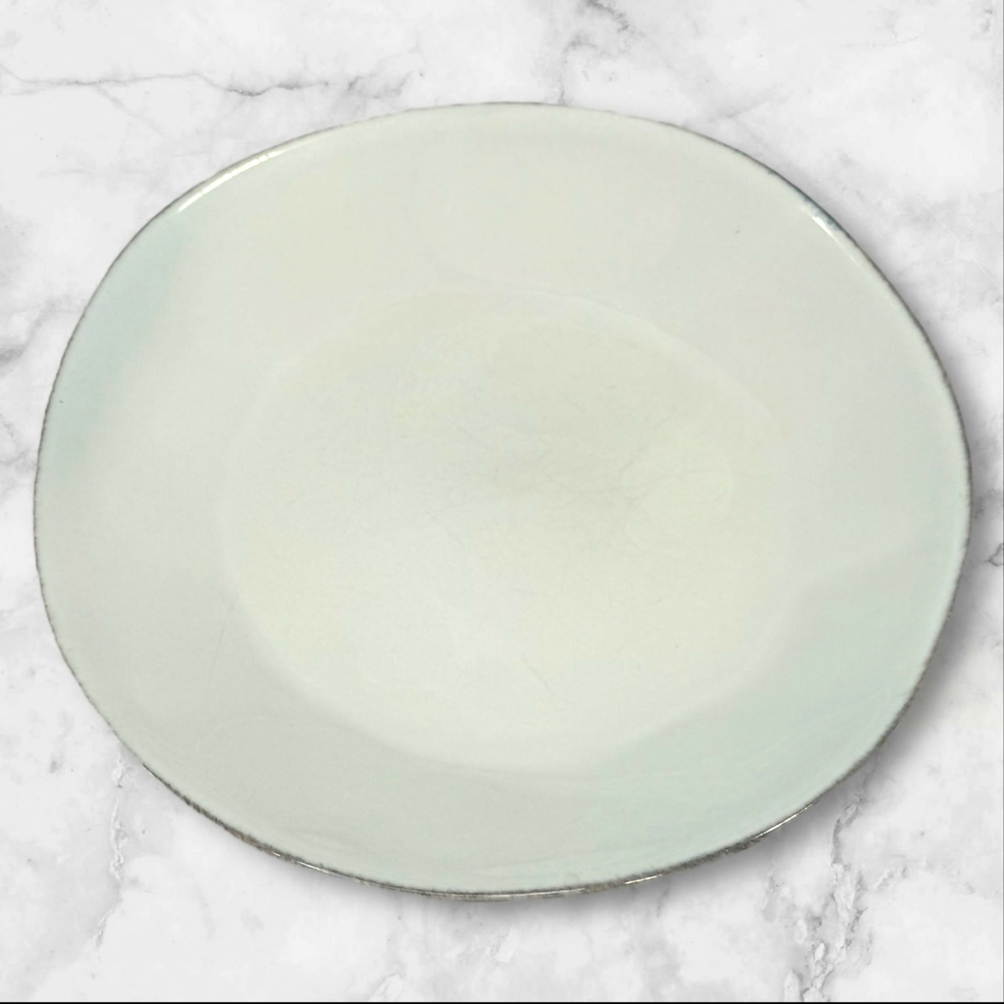 Crate & Barrel Marin White Dinnerware Set | 8pc | Portugal | Great Condition