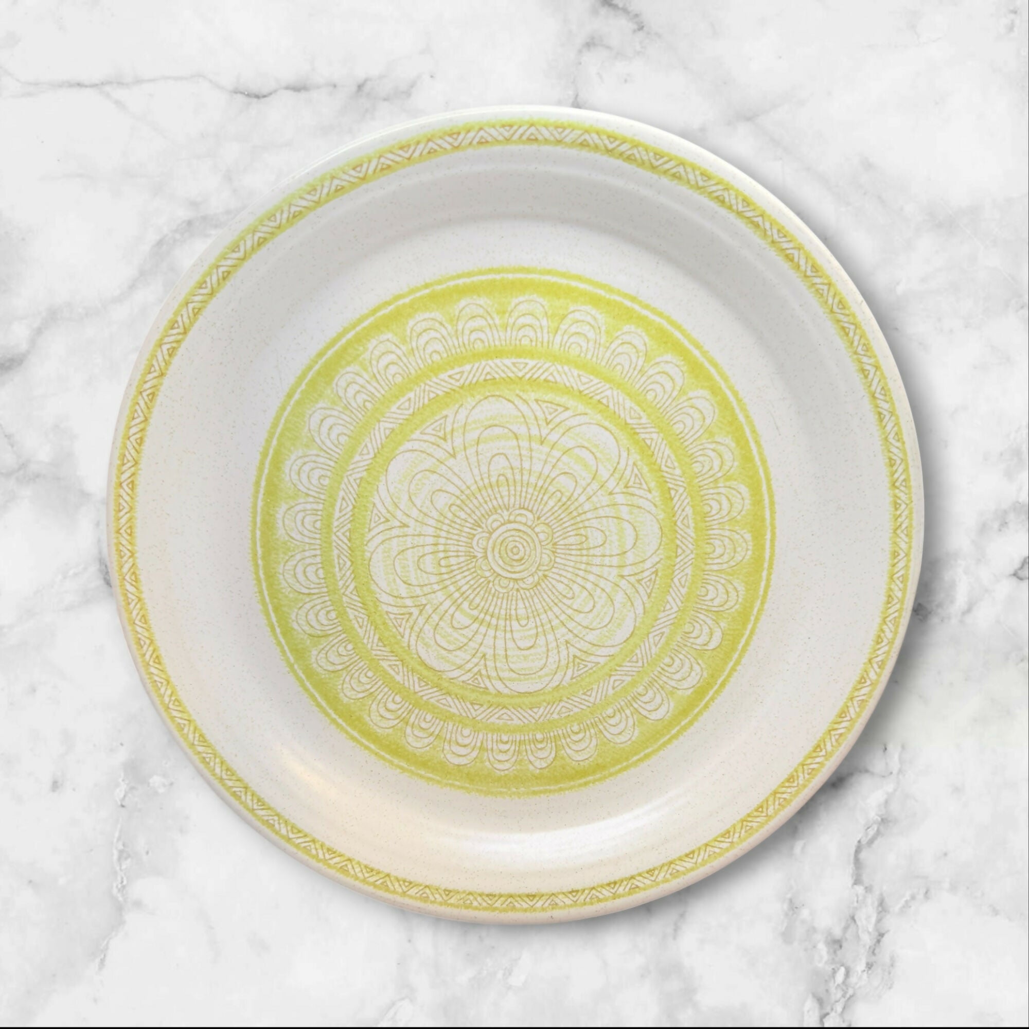 Franciscan Hacienda Green Dinner & Salad Plates Set of 8 | Excellent Condition