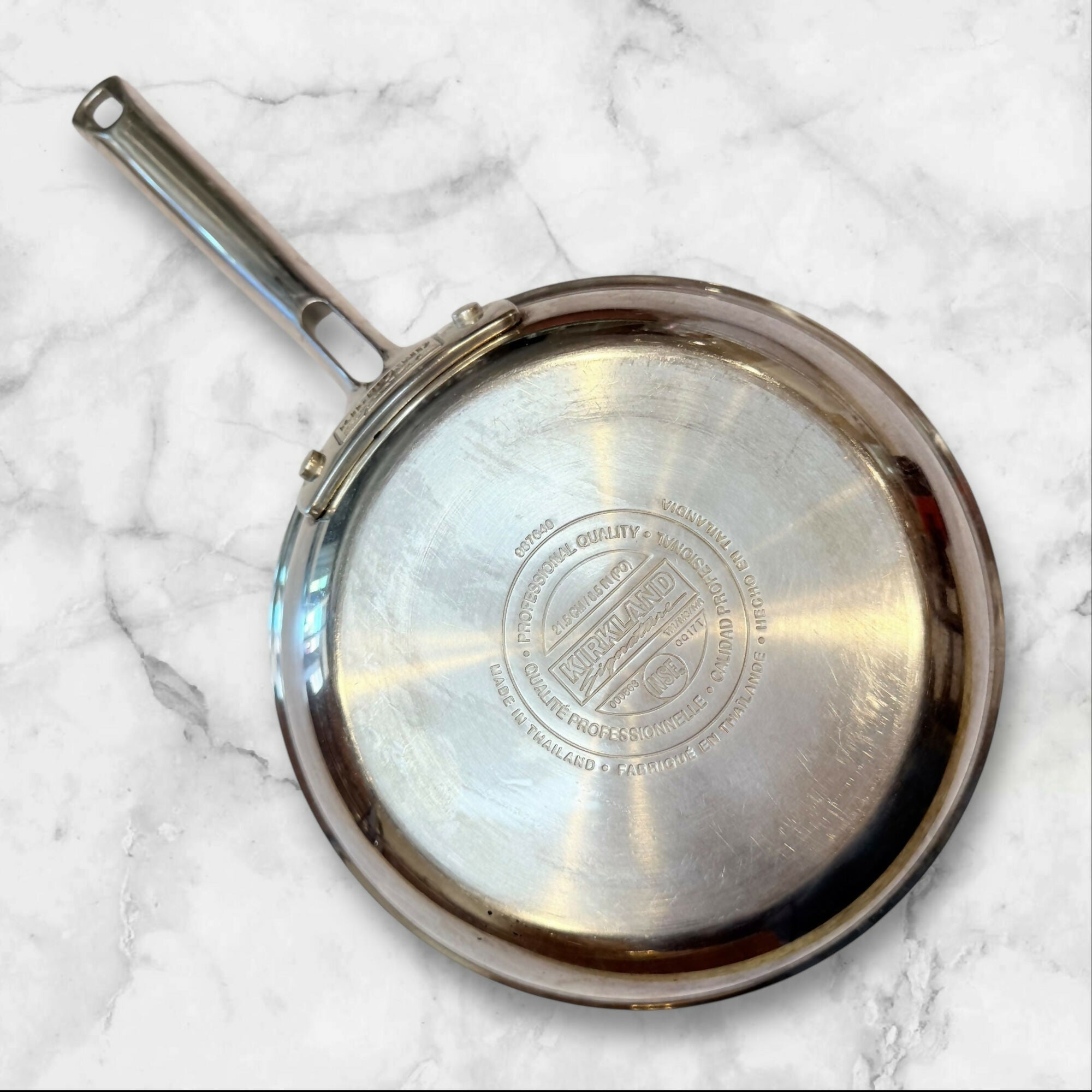 Kirkland Signature 8.5 Inch Stainless Steel Fry Pan | Gently Used