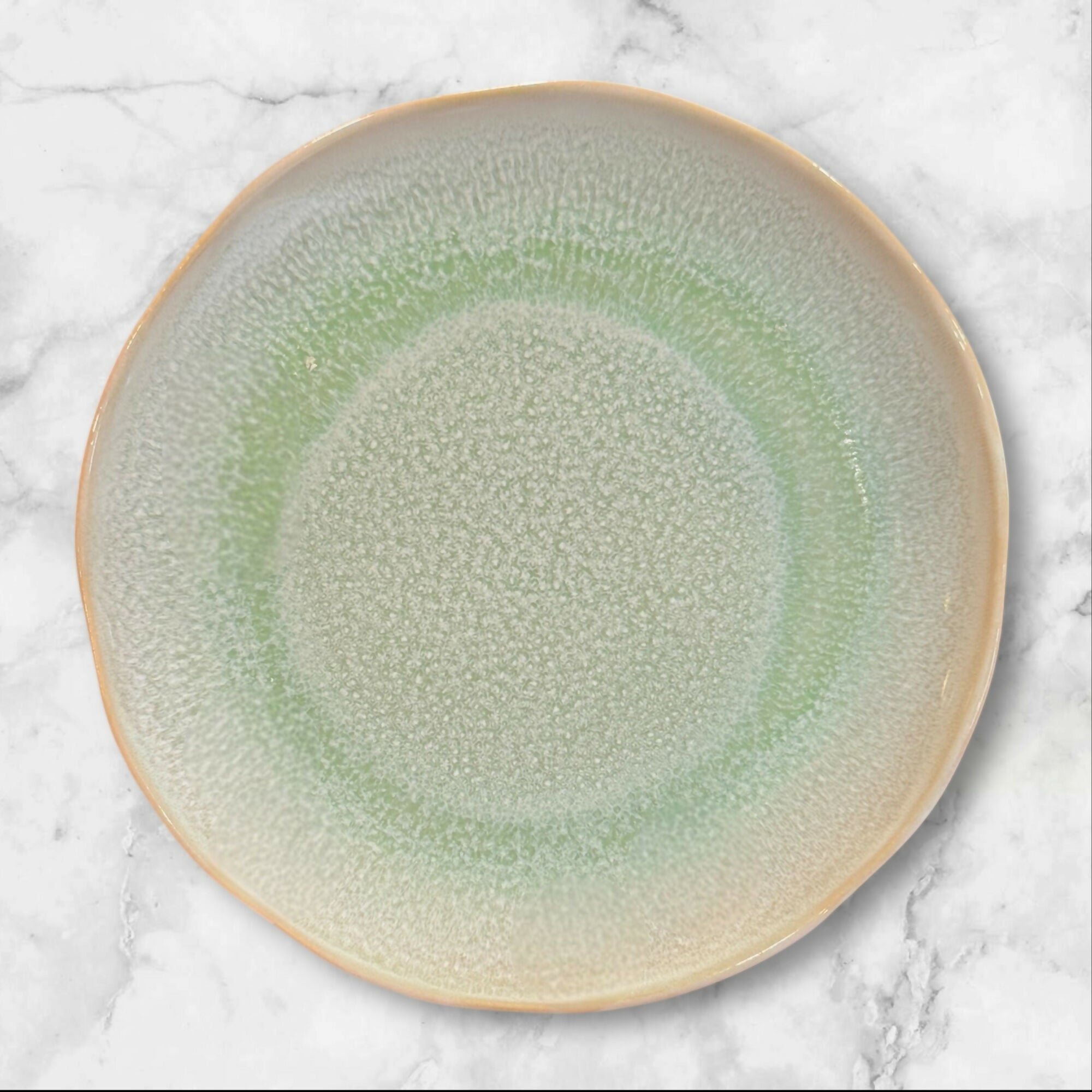 Rosenthal Junto Jungle Green Stoneware Salad Plates | Set of 4 | Excellent Condition
