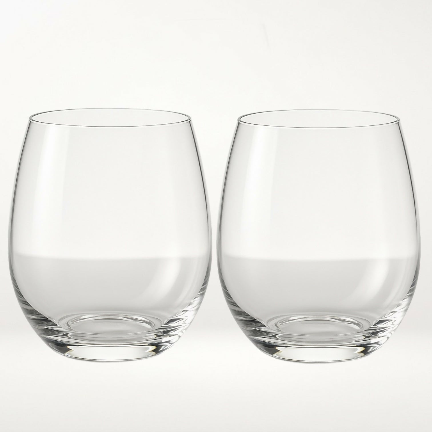 Riedel Crystal Stemless Wine Glasses | Set of 6 | Great Condition Gently Used