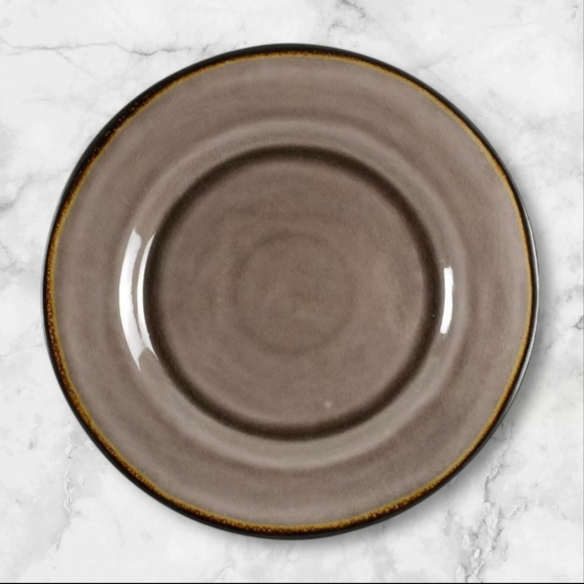 Better Homes & Gardens Bramley Gray Dinner Plates | Set of 4 | Great Condition