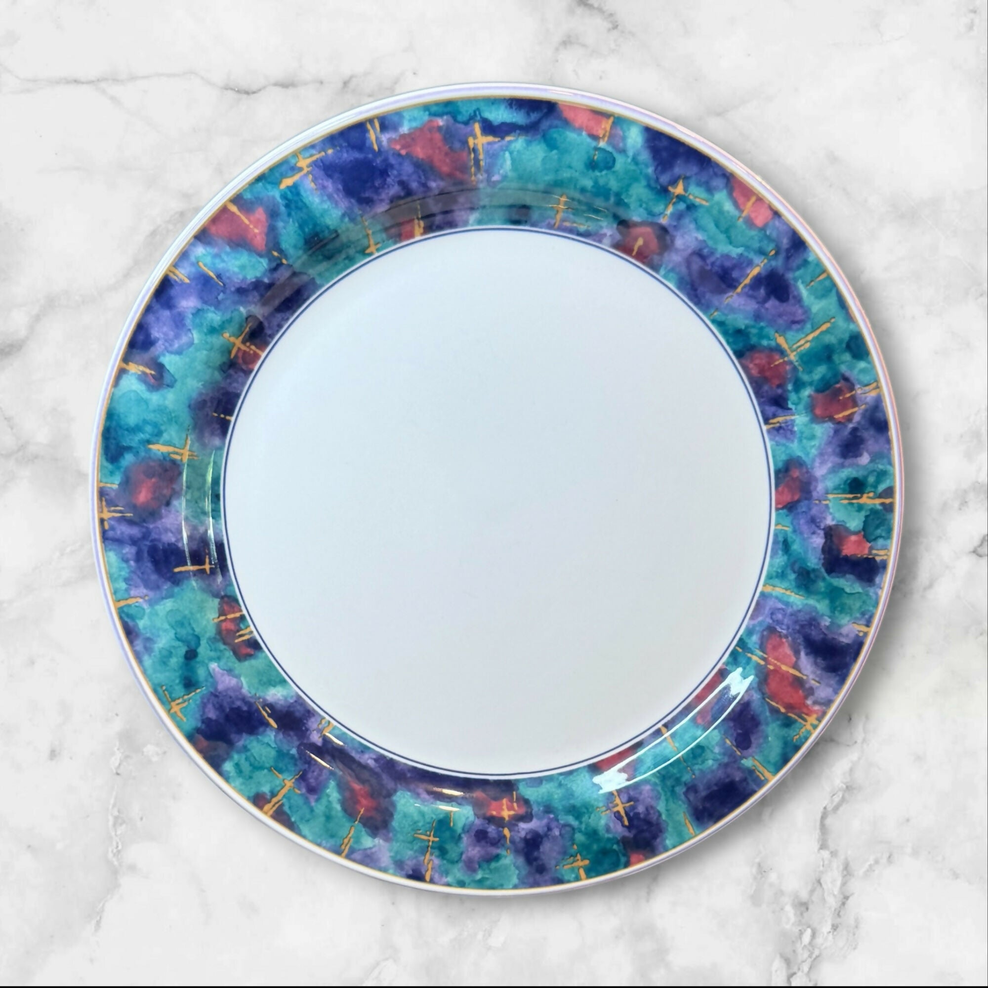 Sango Jewel Deborah Mallow Dinner Plates Set of 3 Gently Used Korea