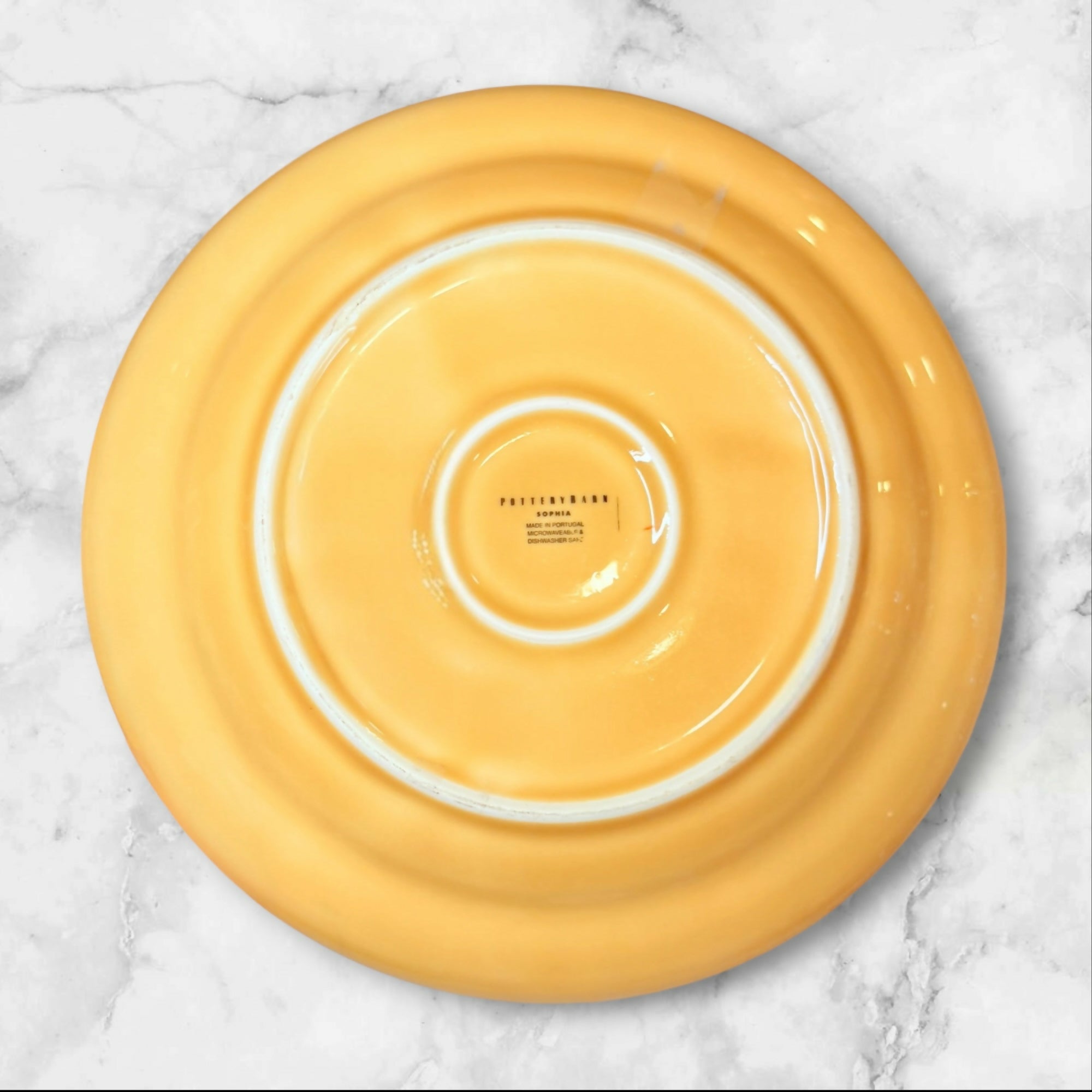 Pottery Barn Sophia Yellow Salad Plates | Set of 2 | Gently Used