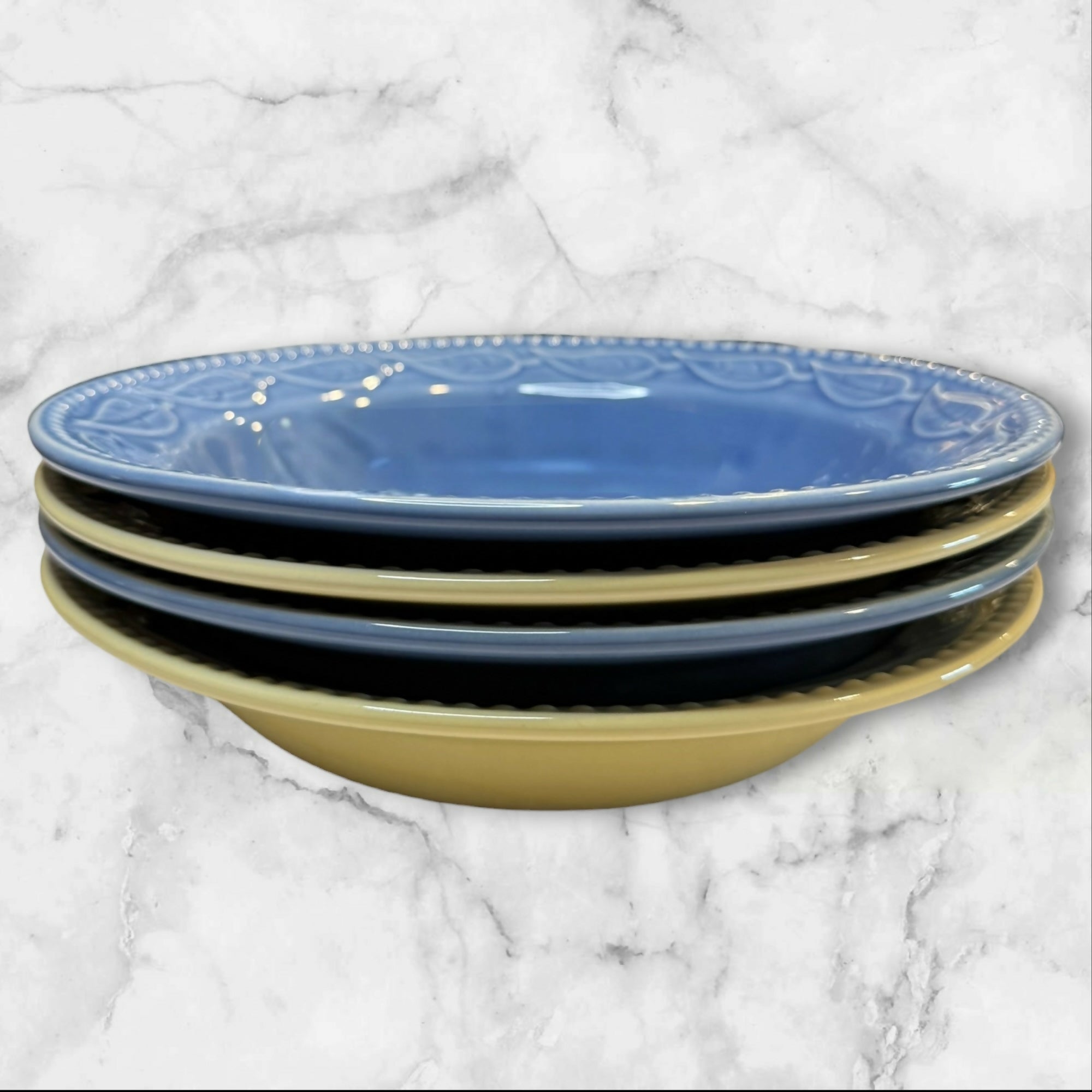 Signature Home Again Rim Soup Bowls | Set of 4 | Great Condition