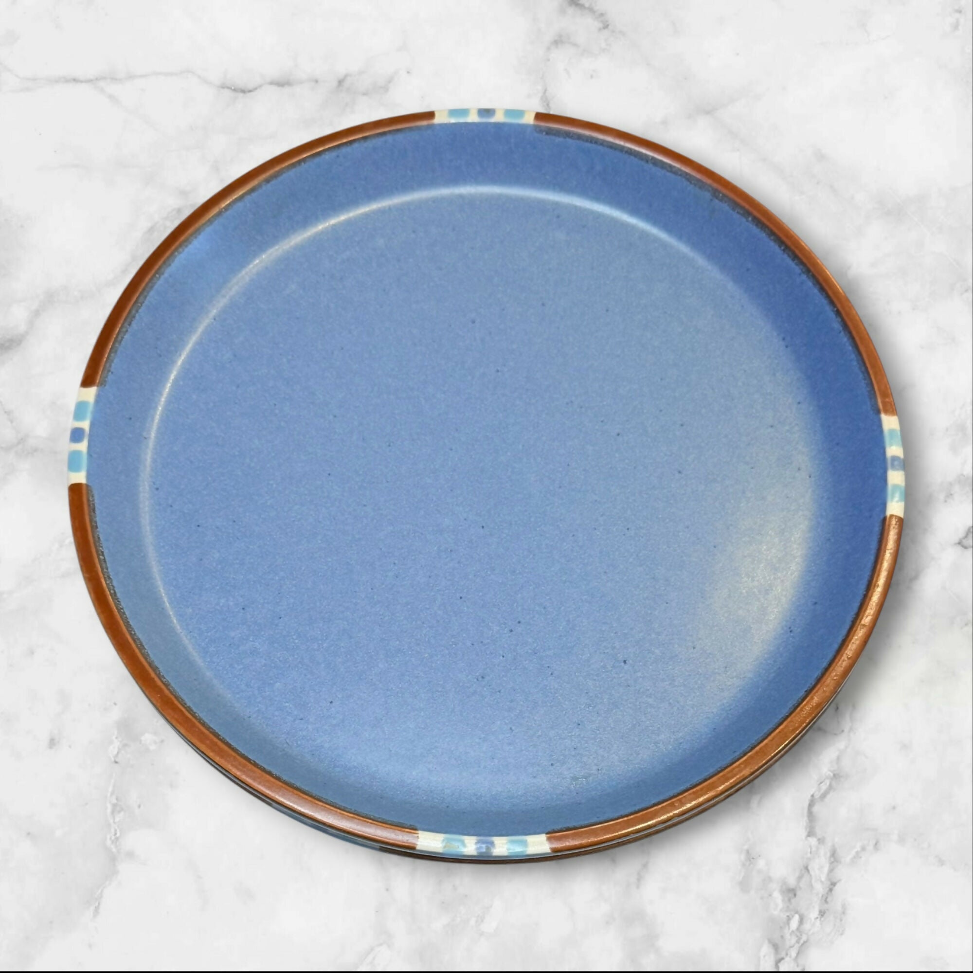 Dansk Mesa Sky Blue Dinner Plates | Set of 2 | Excellent Condition