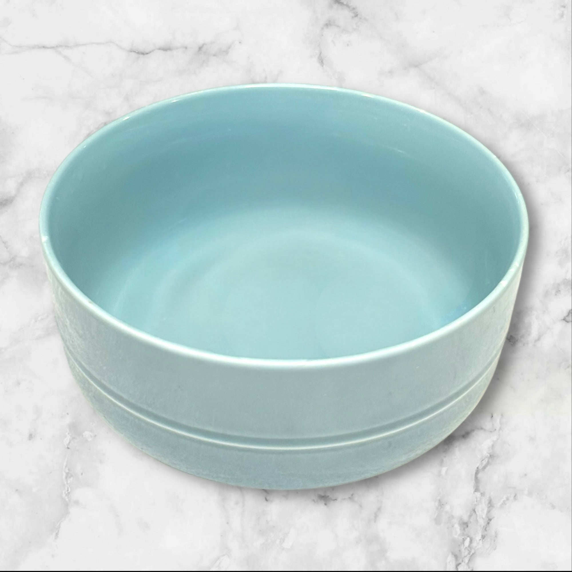 Crate & Barrel Hue Green & Blue Bowls | Set of 5 | Good Condition