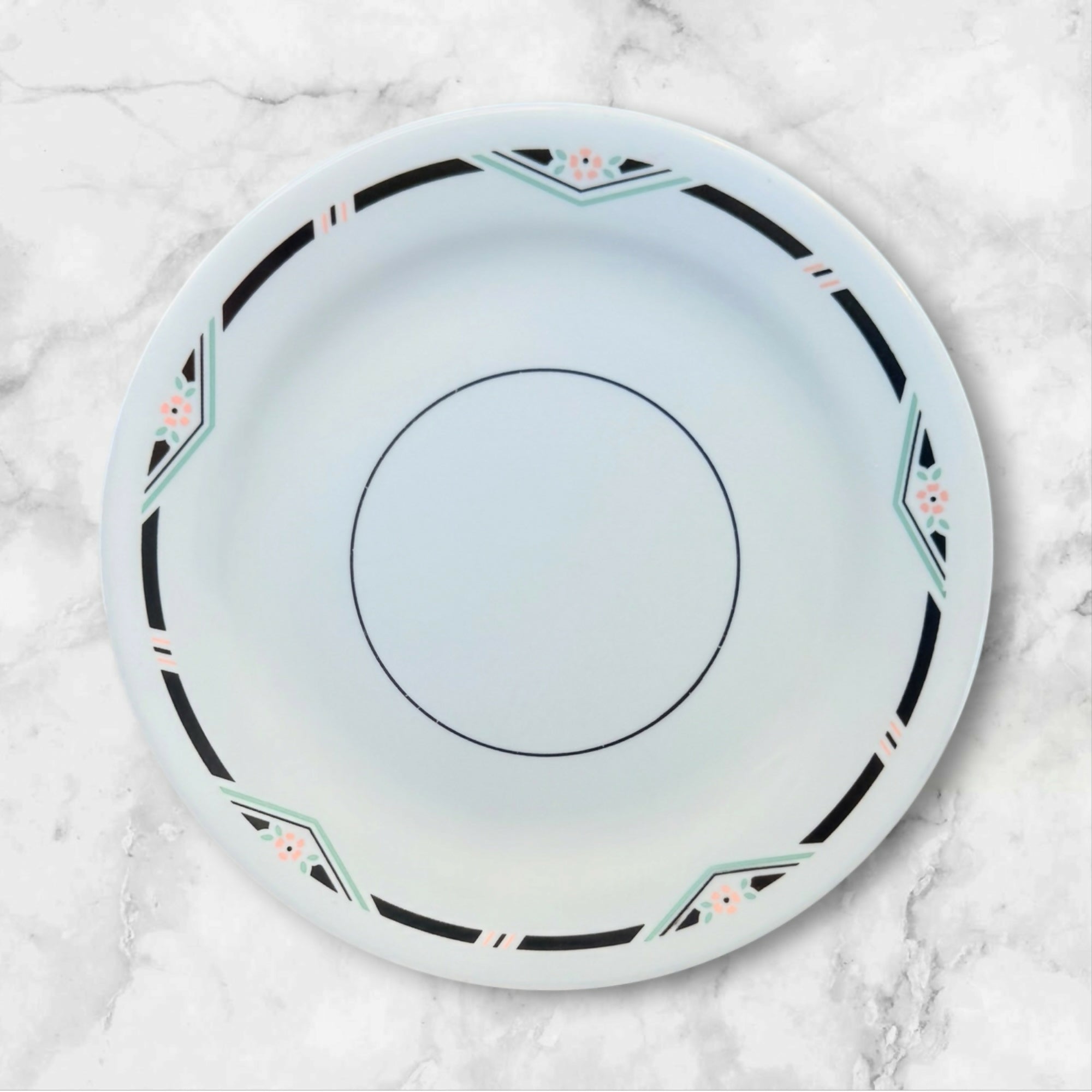 Corelle Zenith Salad Plates Set of 4 Great Condition