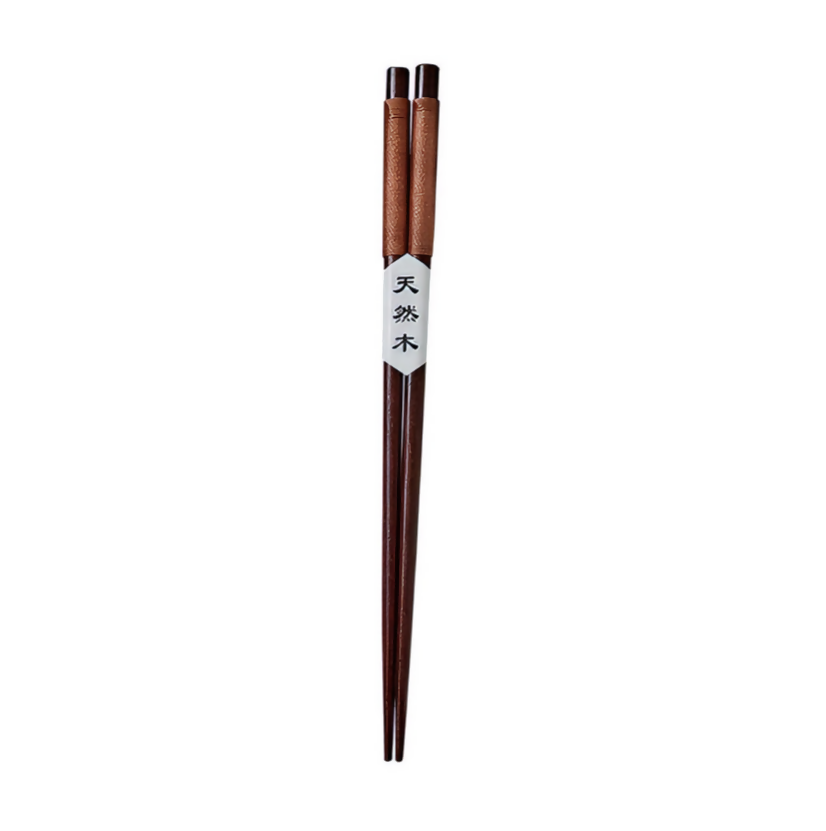 Anygleam Brown Winding 10pairs Wooden Sushi Sticks Food Kitchen Tableware