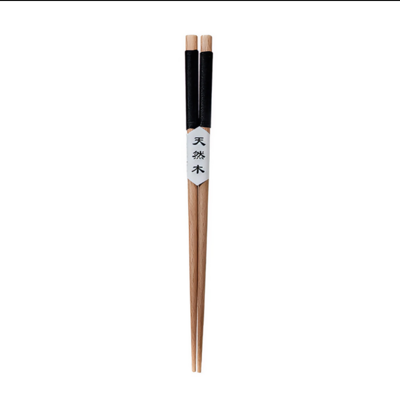 Anygleam Wooden Black 4pairs Wooden Sushi Chopsticks Reusable Kitchen Tableware