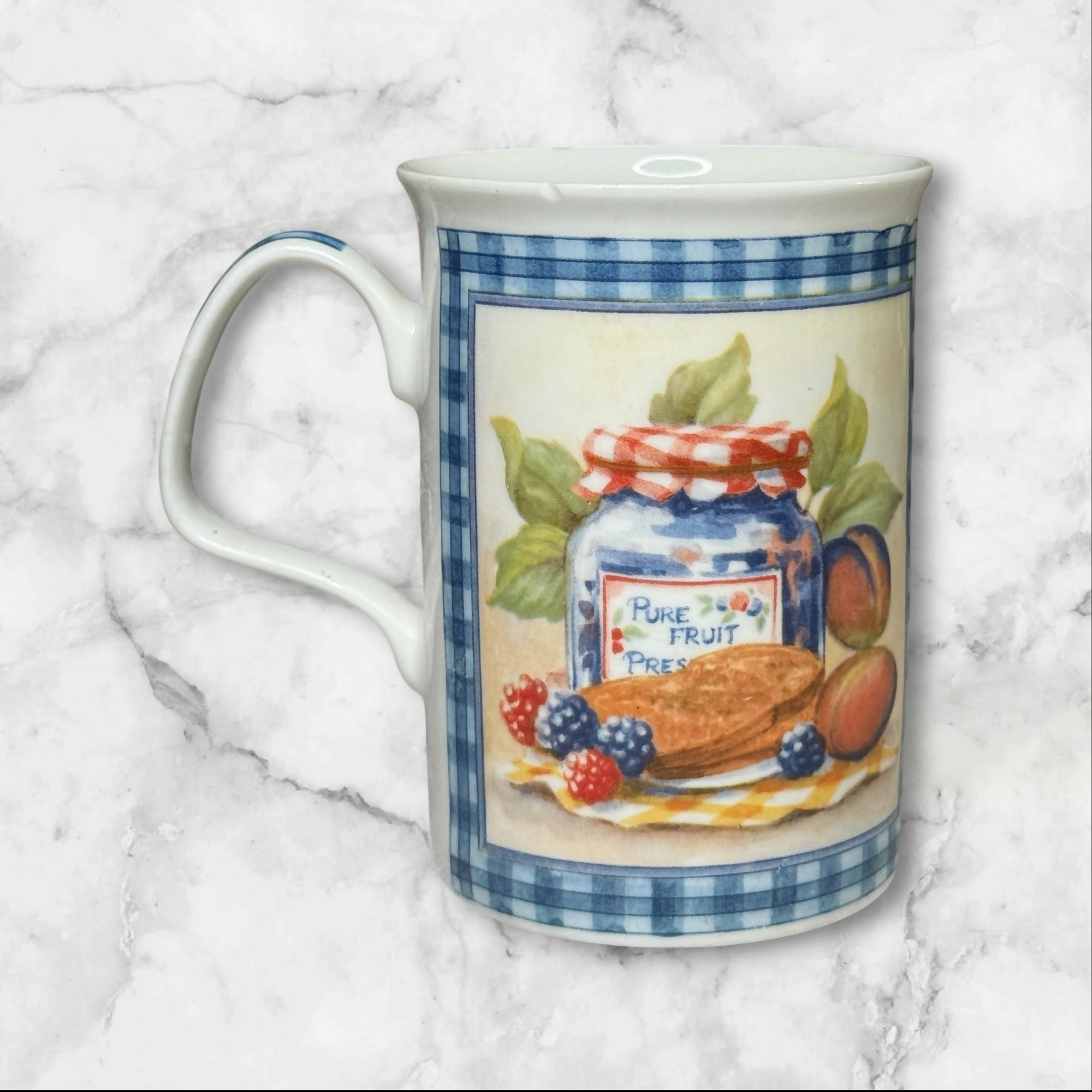 Roy Kirkham Country Kitchen Fine Bone China Mugs Set of 2 | Great Condition
