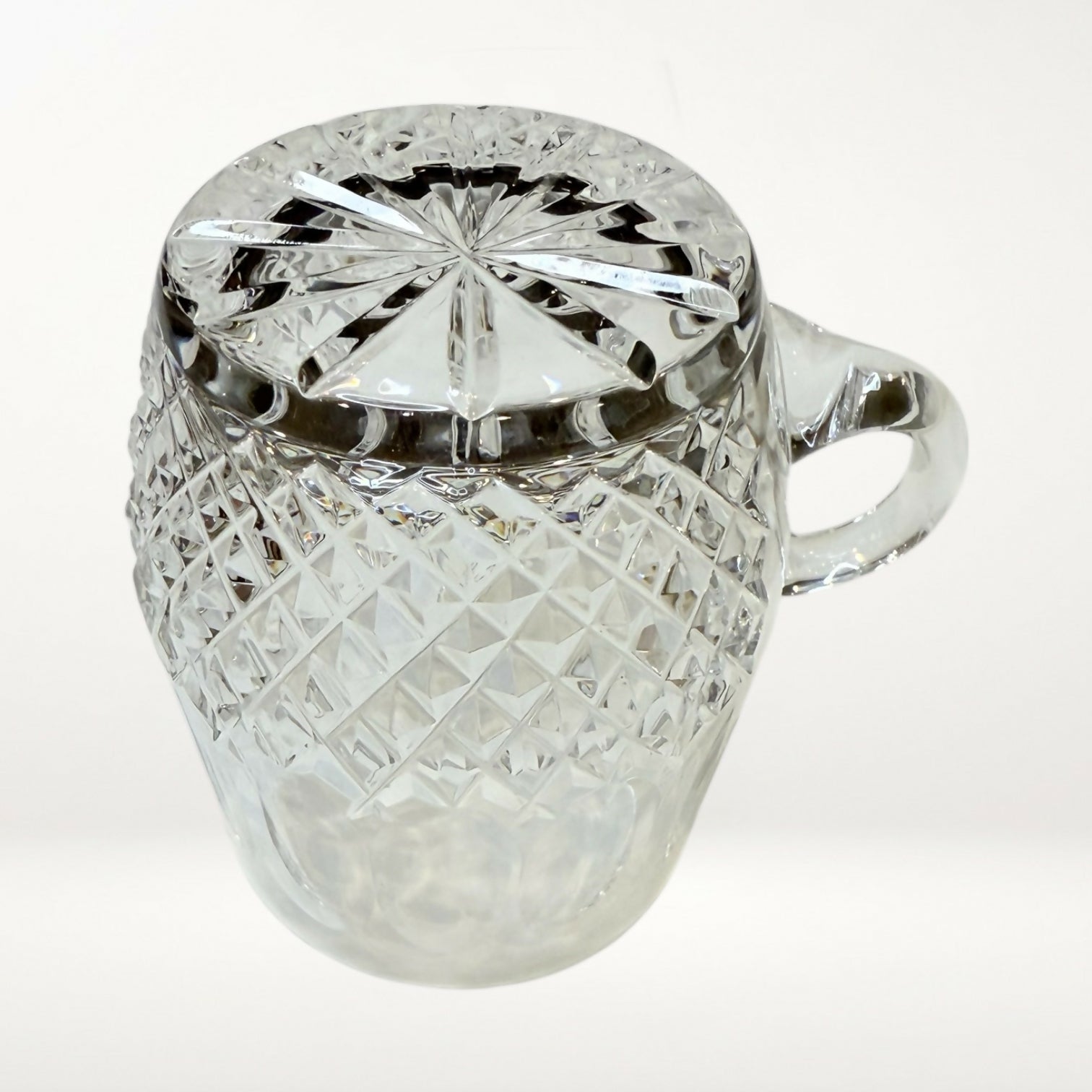 Irish Cut Crystal Colleen Style Mini Tankard Mugs | Set of 4 | Excellent Condition