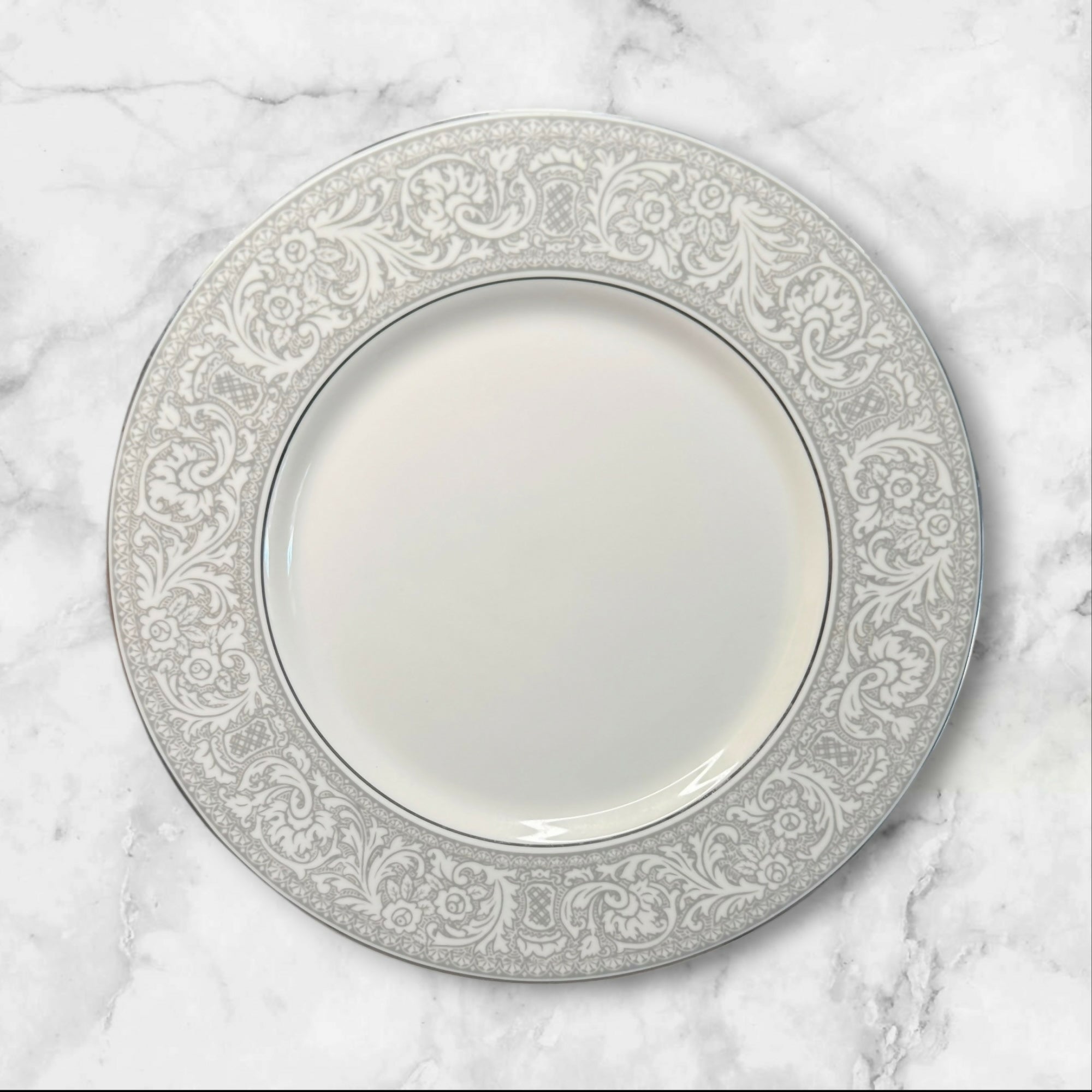 Franciscan Renaissance Platinum Dinnerware Set of 10 | Excellent Condition