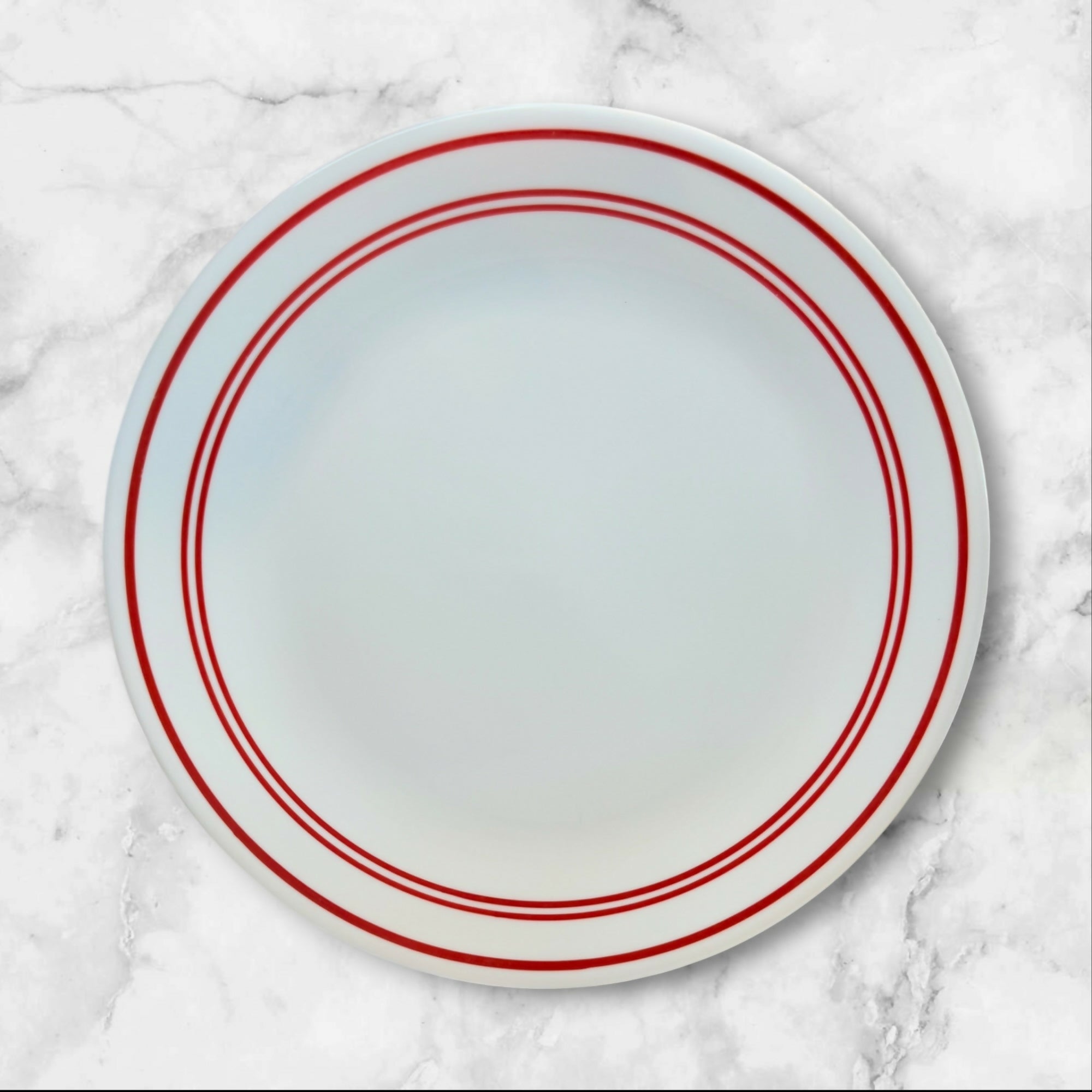 Corelle Classic Cafe Red Dinner Plates | Set of 4 | Excellent Condition