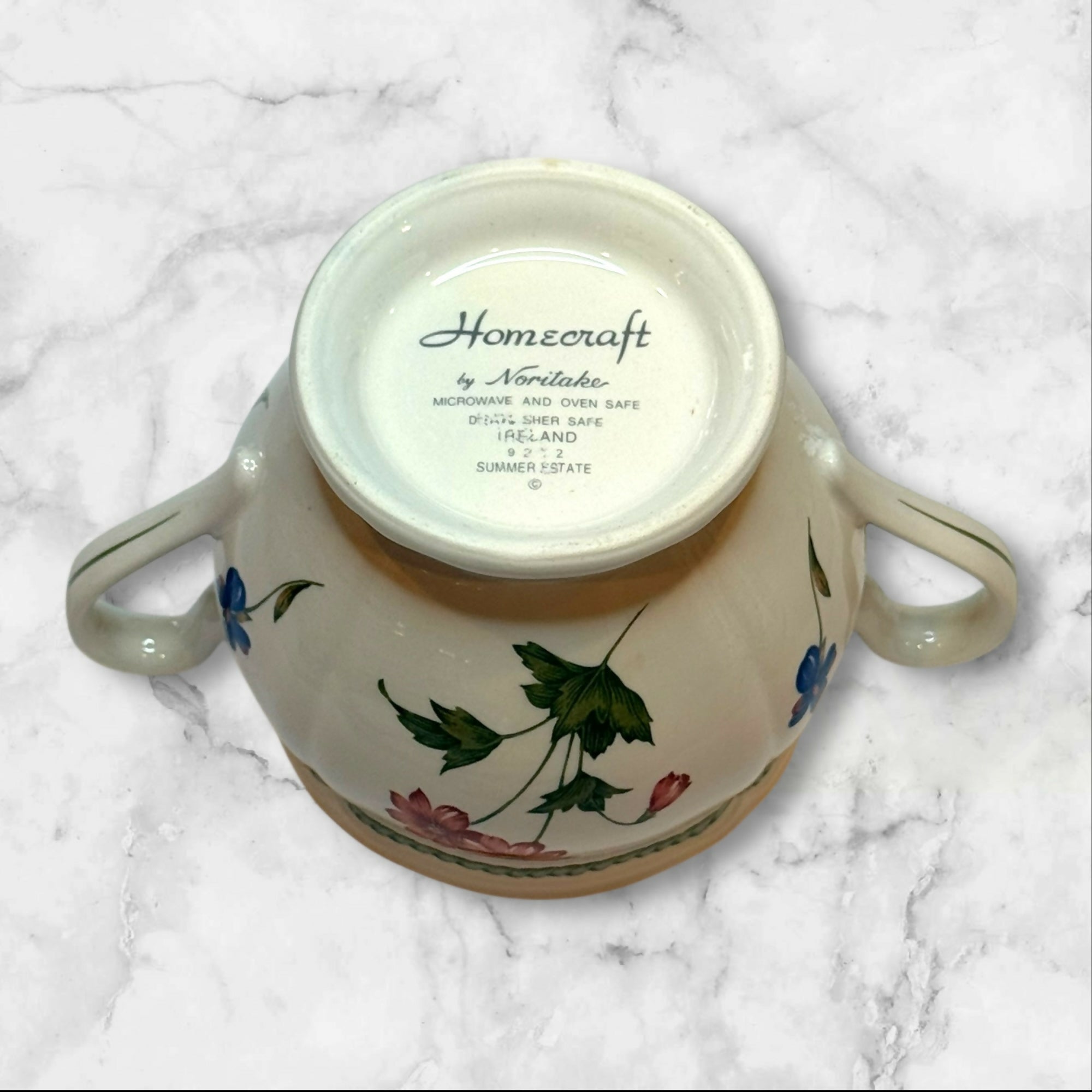 Noritake Summer Estate Sugar Bowl & Lid | Homecraft | Excellent