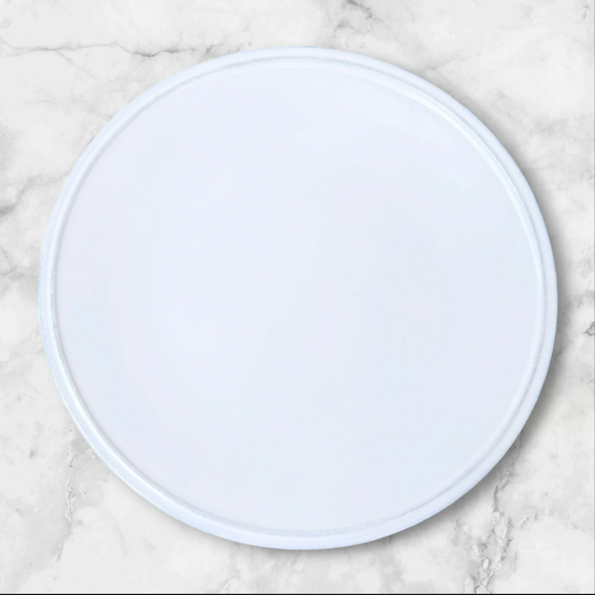 Crate & Barrel Cove White Salad Plates | Set of 4 | Excellent Condition