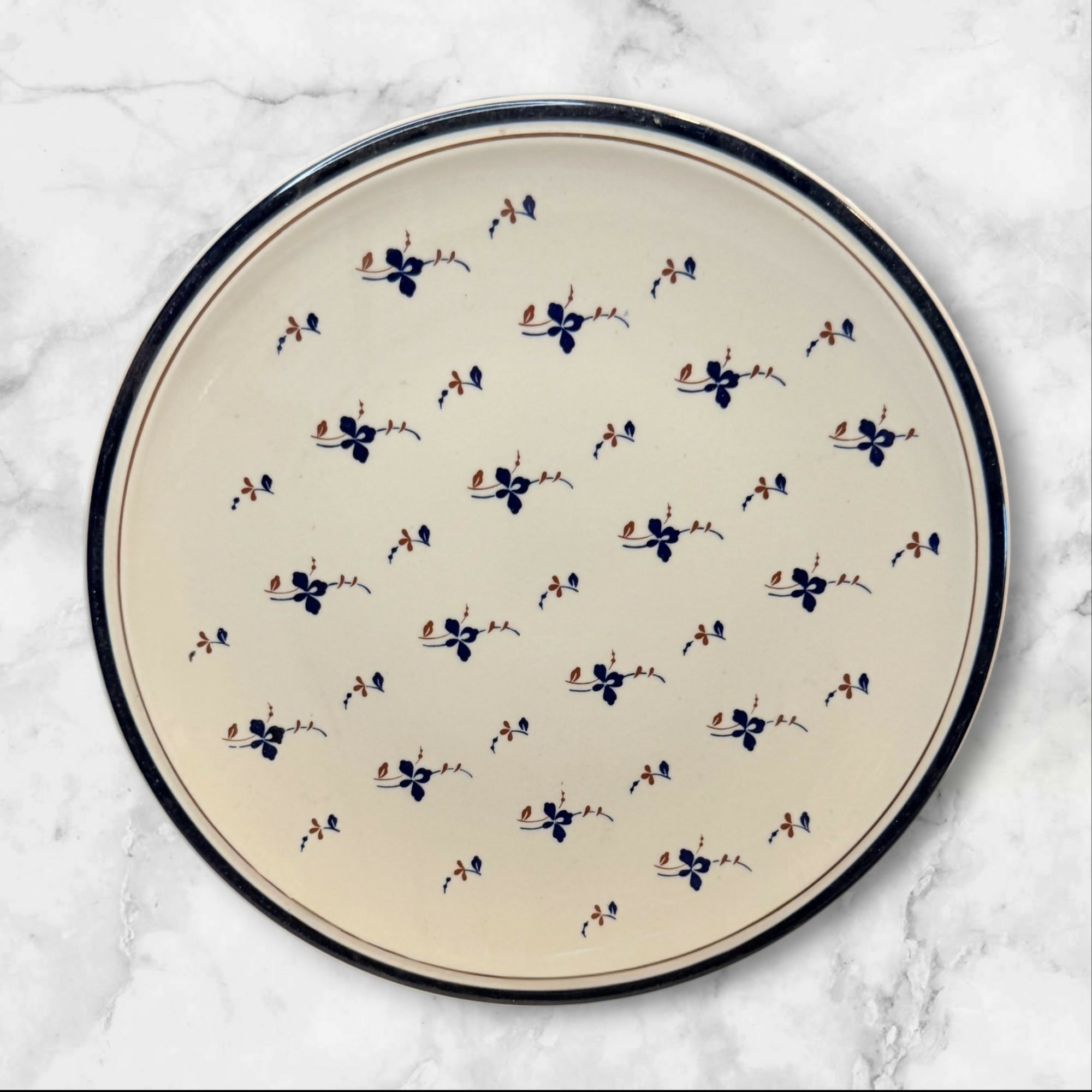 Epoch Antique Bouquet Dinner & Salad Plates Set of 8 | Good Condition