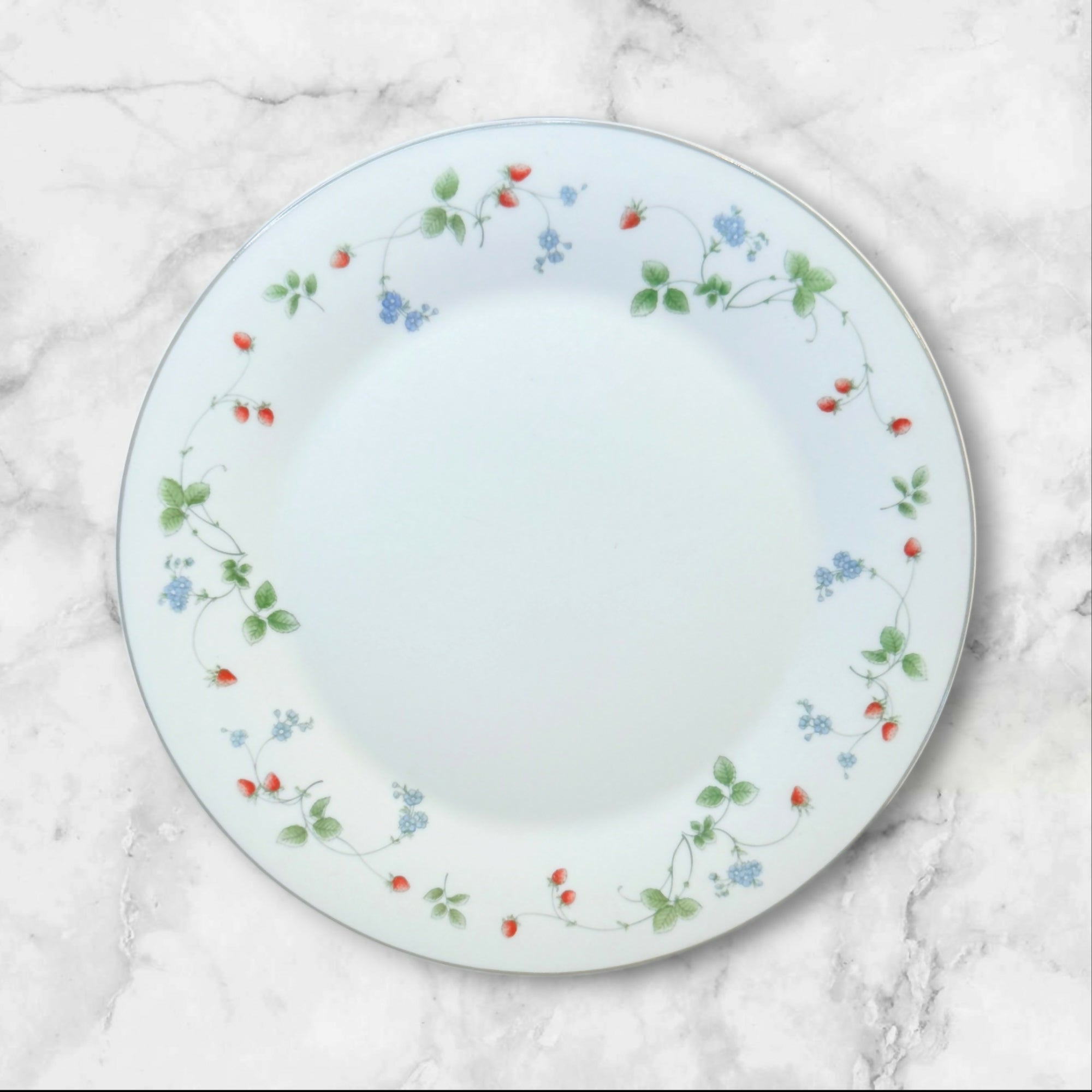 Royal Doulton Strawberry Fayre Pink Salad Plates | Set of 4 | Gently Used